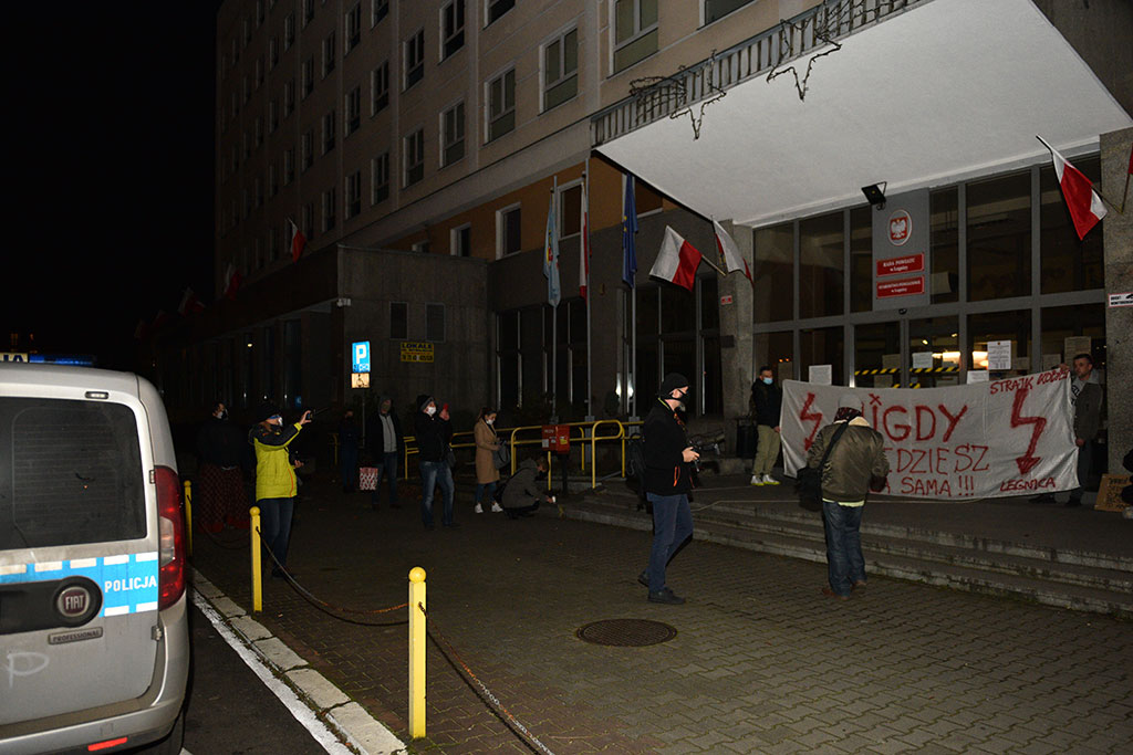 Coraz mniej osób uczestniczy w legnickich protestach