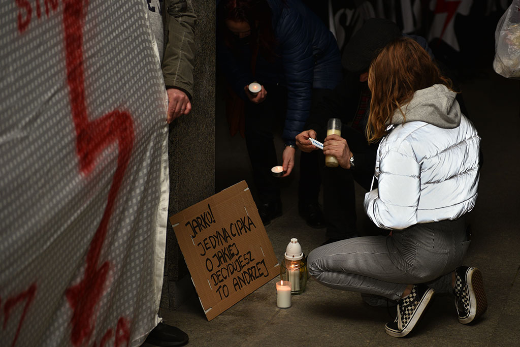 Coraz mniej osób uczestniczy w legnickich protestach