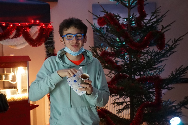 Mikołaj gości w gminie Kunice ku uciesze najmłodszych cz3	