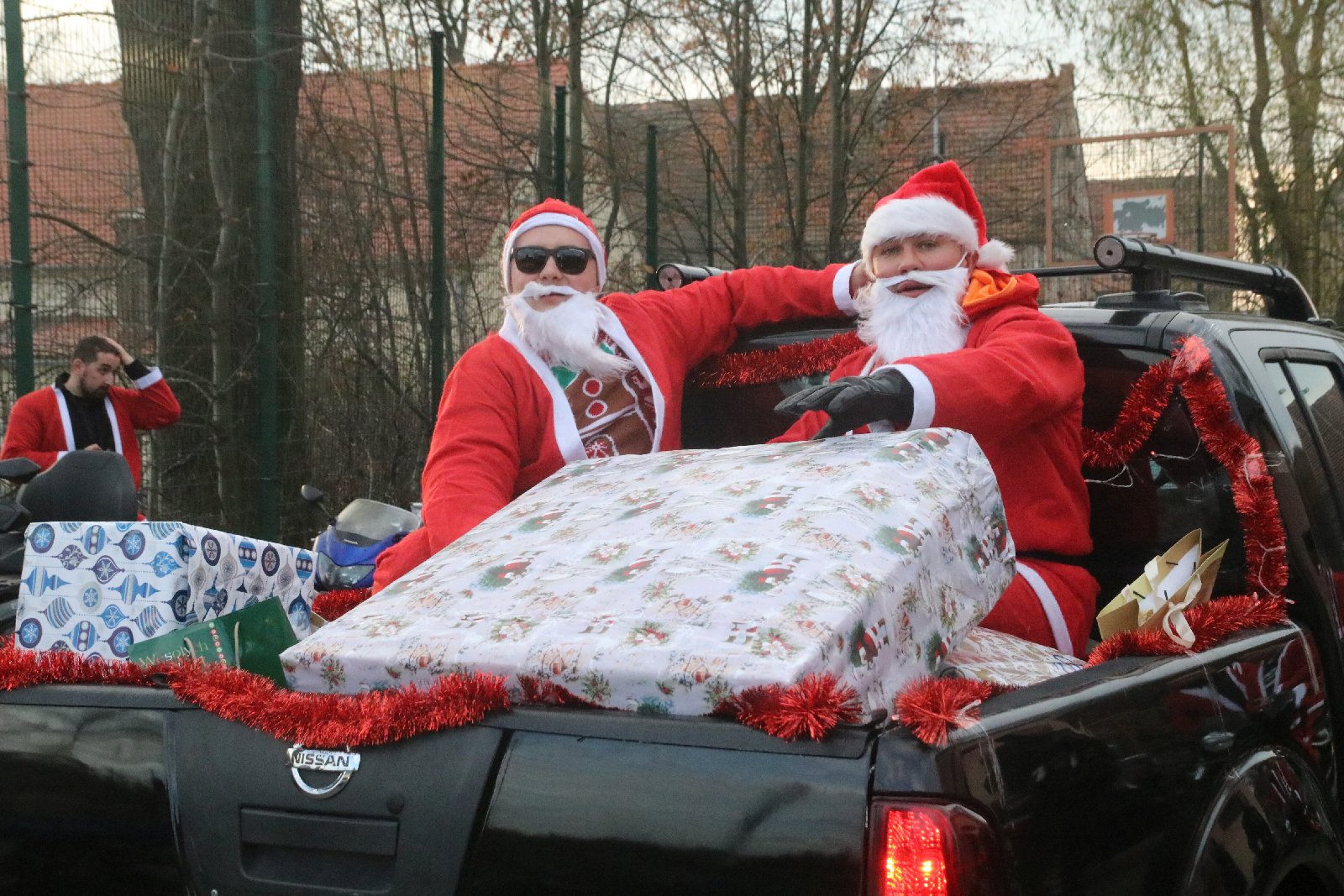 Mikołaje na motocyklach przyjechali do Domu Dziecka