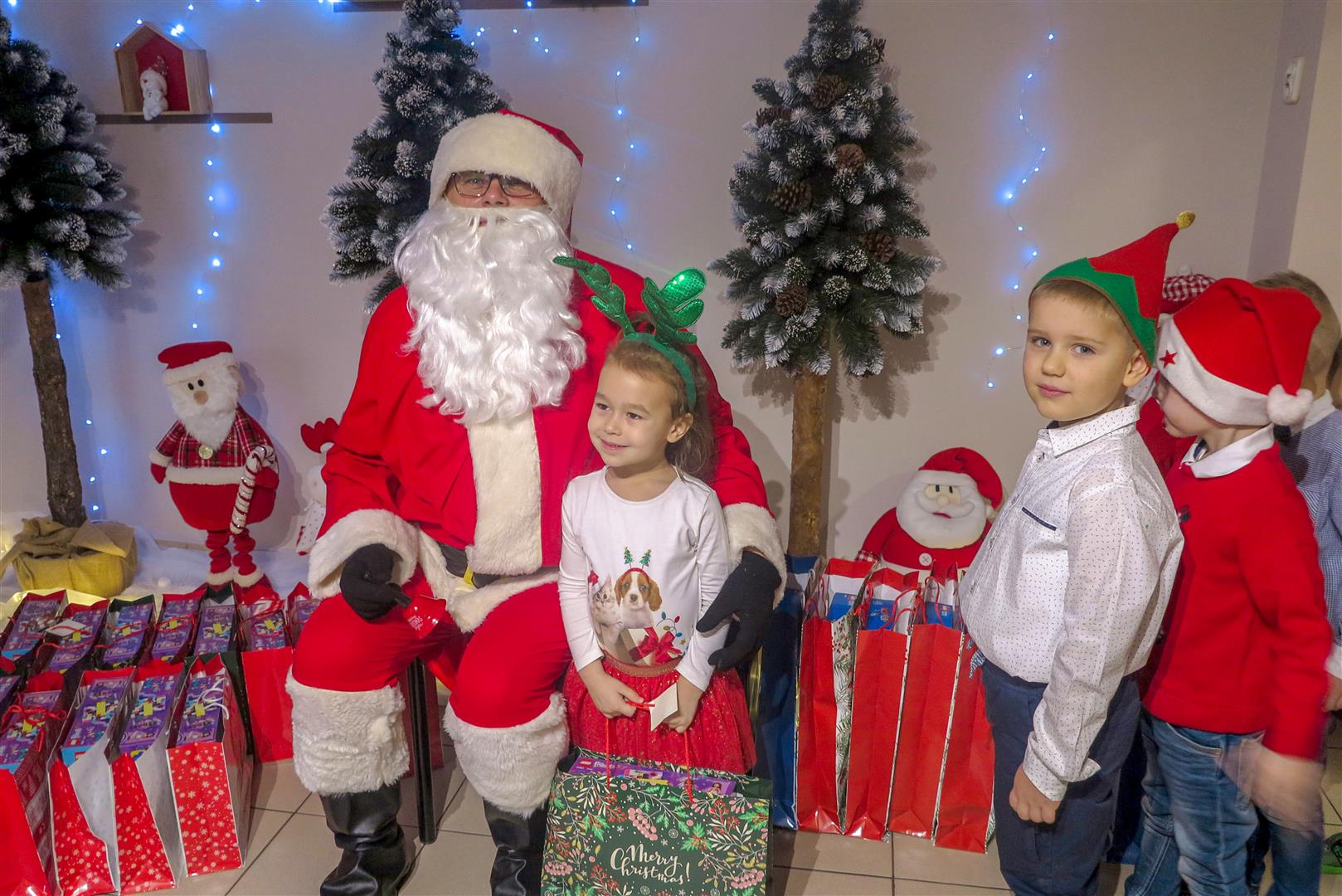 Spotkanie z Mikołajem w Przedszkolu Niepublicznym 