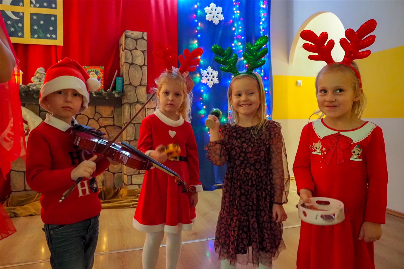 Spotkanie z Mikołajem w Przedszkolu Niepublicznym 
