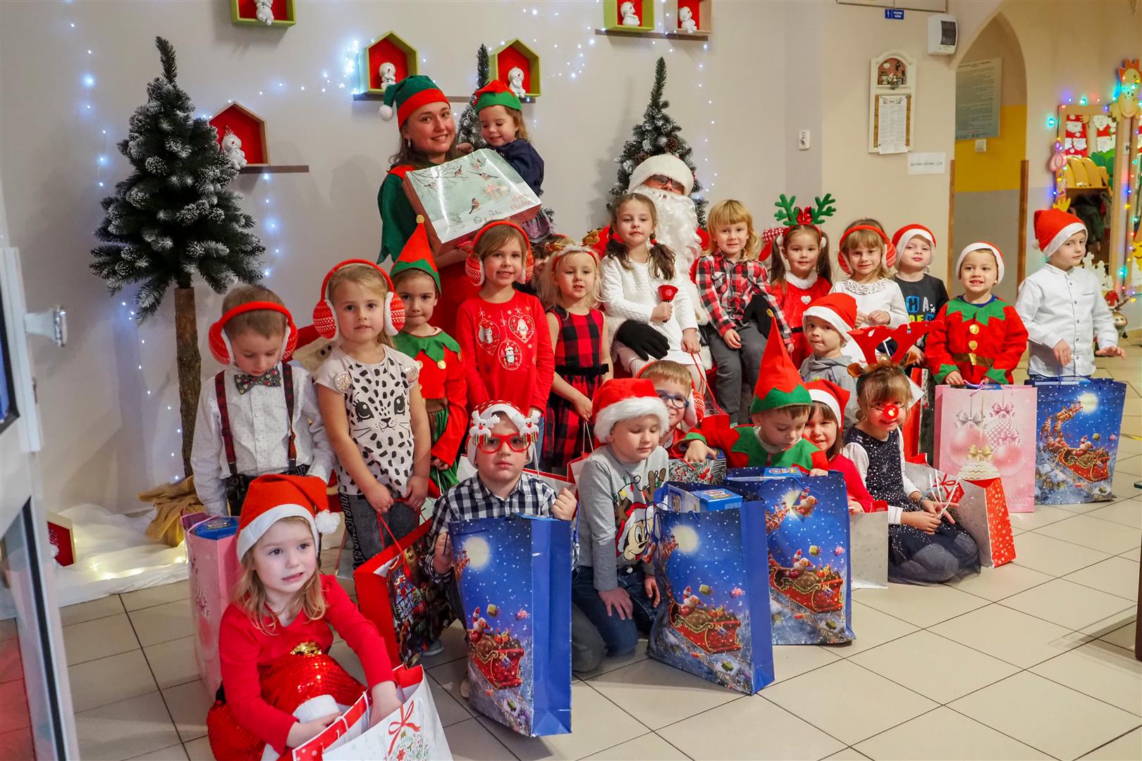 Spotkanie z Mikołajem w Przedszkolu Niepublicznym 