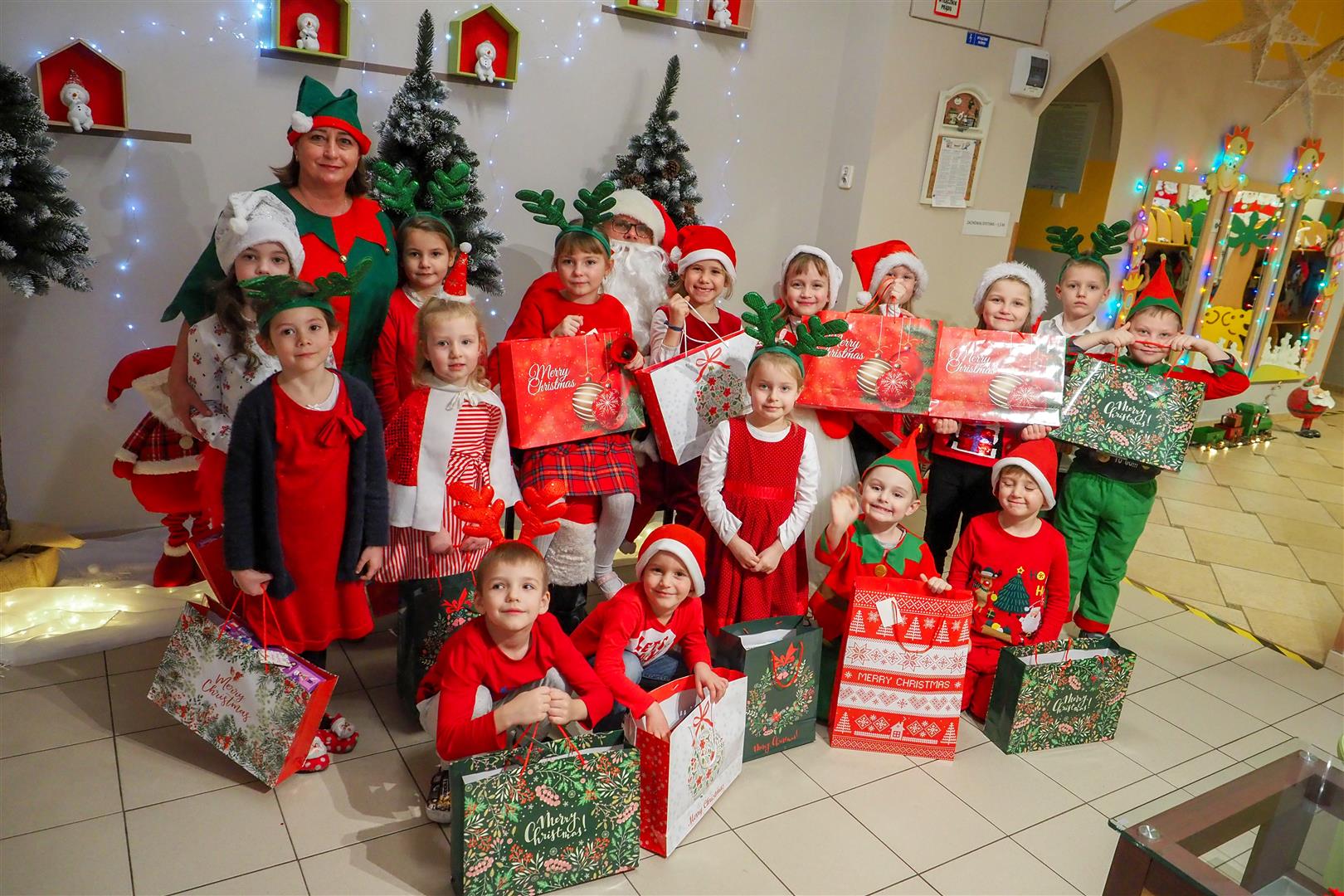 Spotkanie z Mikołajem w Przedszkolu Niepublicznym 