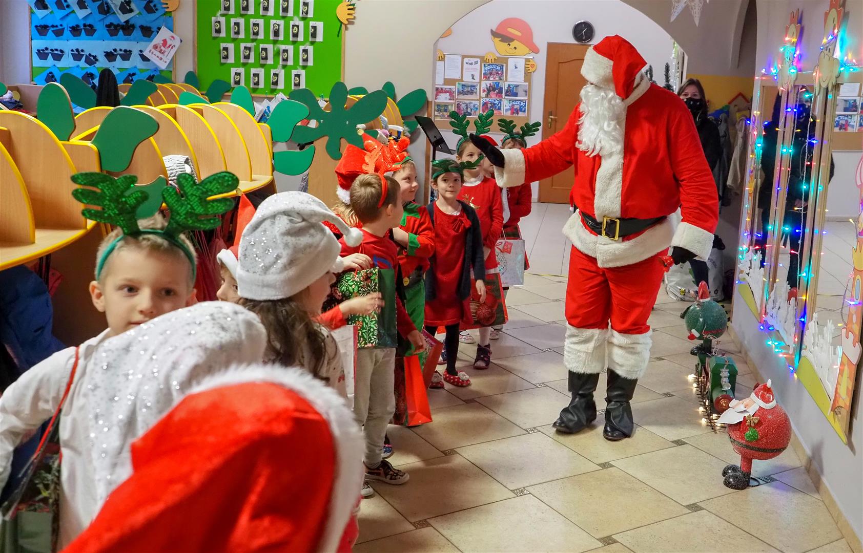 Spotkanie z Mikołajem w Przedszkolu Niepublicznym 