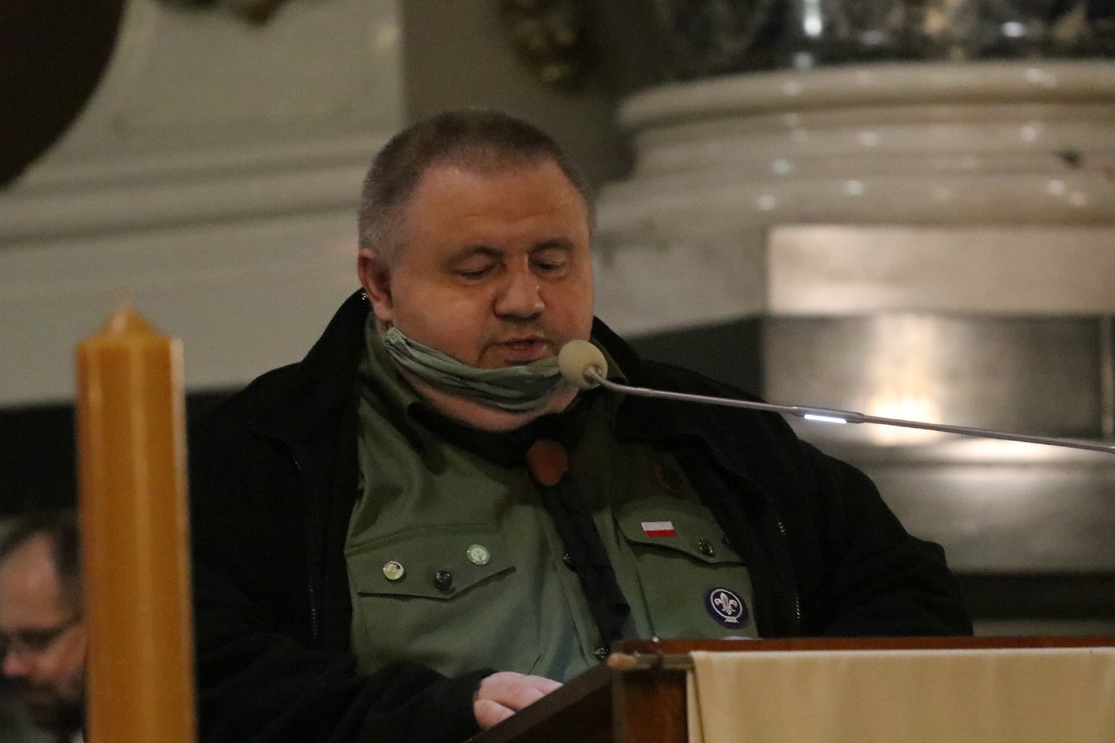 Uroczyste przekazanie Betlejemskiego Światła Pokoju
