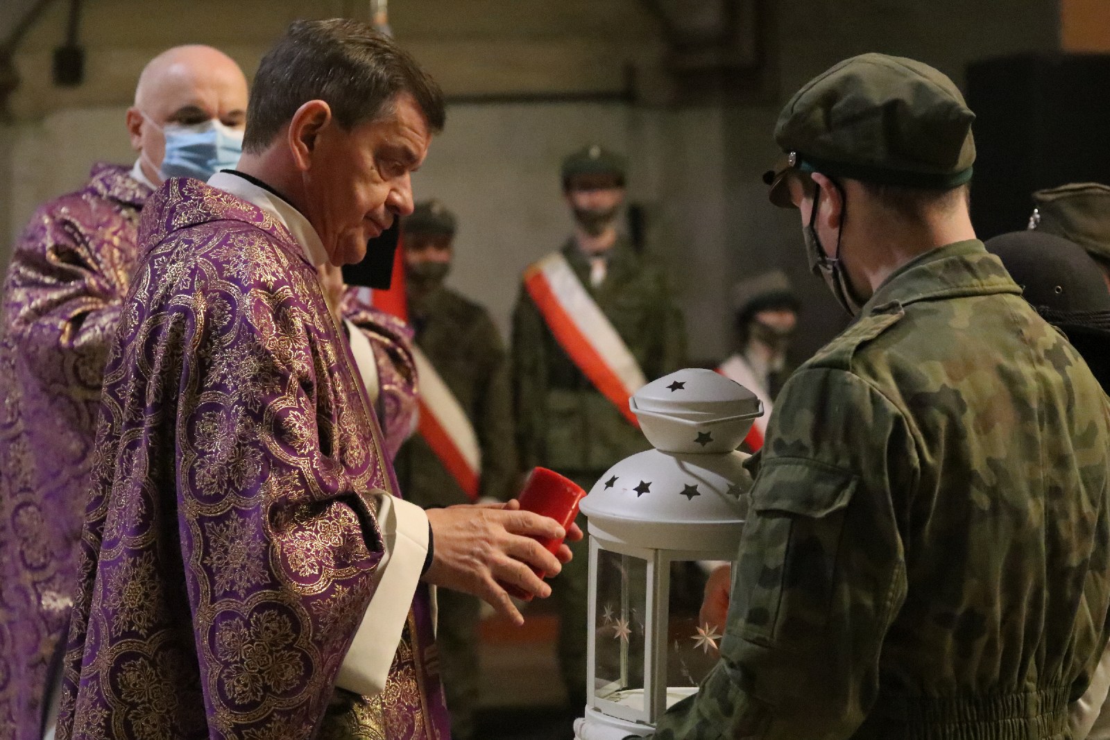 Uroczyste przekazanie Betlejemskiego Światła Pokoju