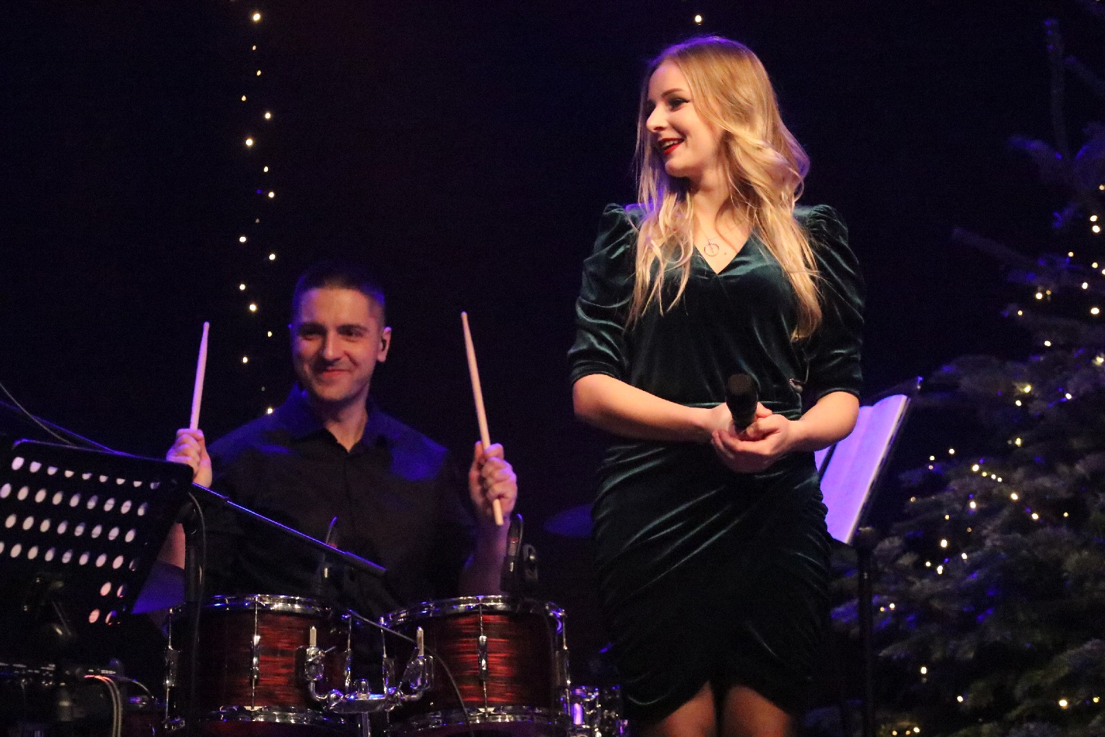 Koncert będący częścią widowiska „Poszukiwacze Świąt”