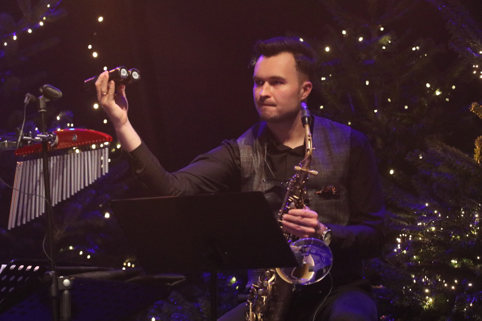 Koncert będący częścią widowiska „Poszukiwacze Świąt”