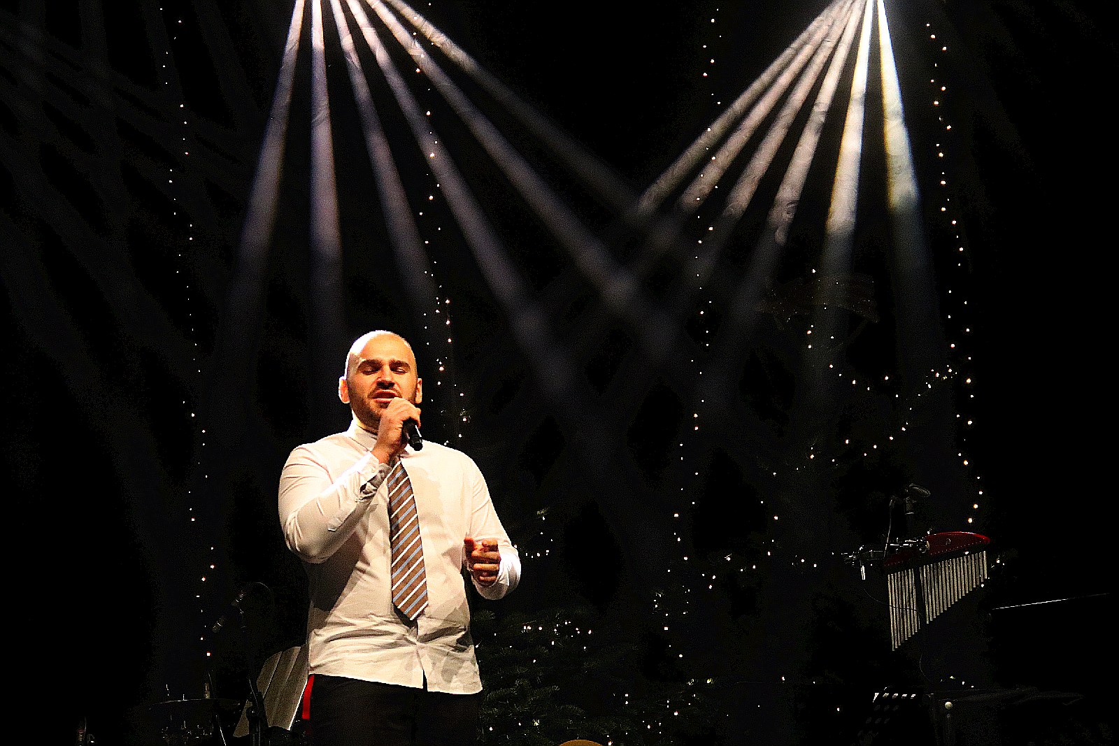Koncert będący częścią widowiska „Poszukiwacze Świąt”
