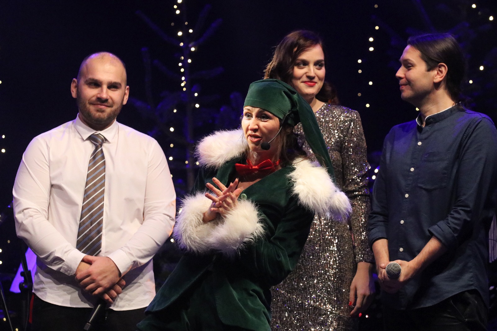 Koncert będący częścią widowiska „Poszukiwacze Świąt”