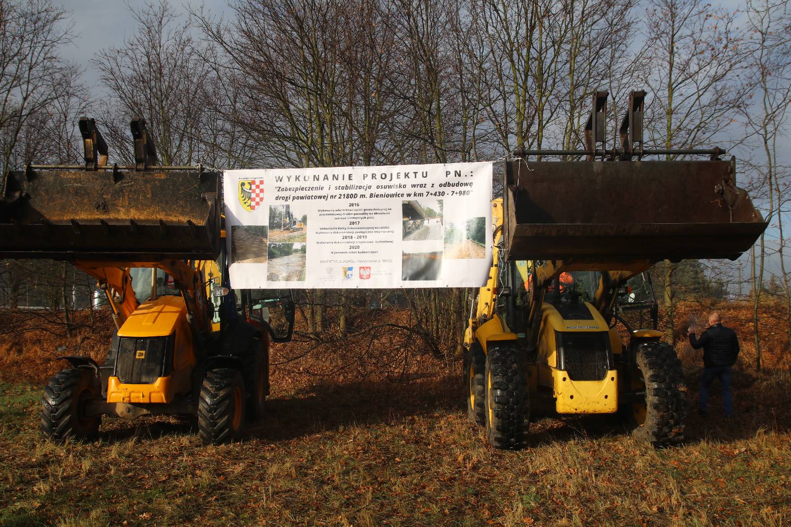 Otwarcie drogi między Bieniowicami a Szczytnikami nad Kaczawą