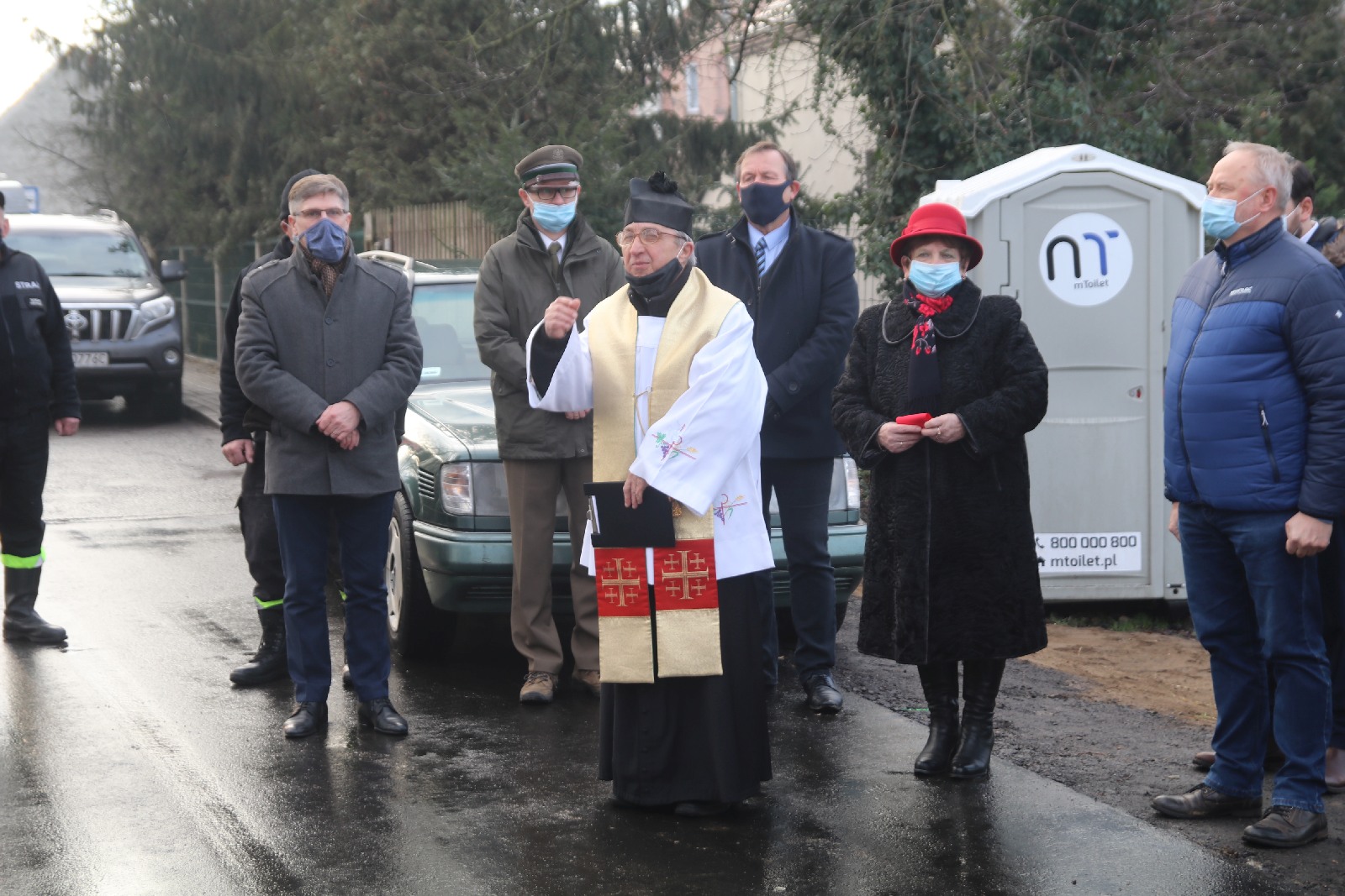 Otwarcie drogi między Bieniowicami a Szczytnikami nad Kaczawą