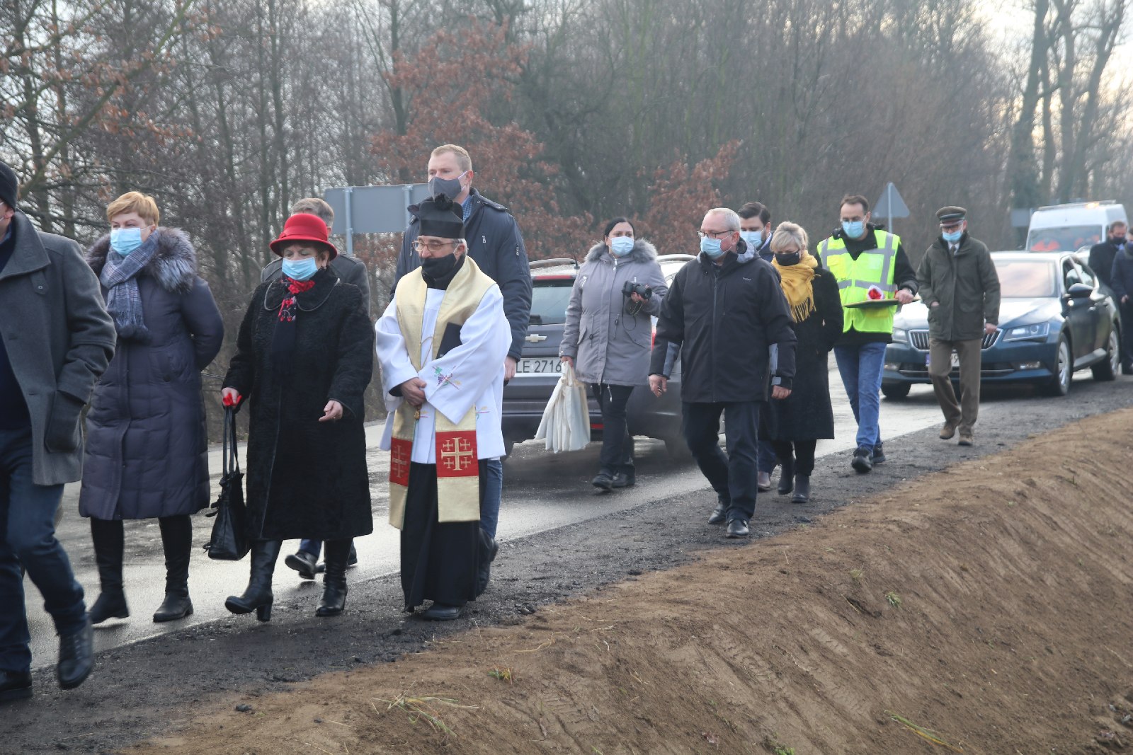 Otwarcie drogi między Bieniowicami a Szczytnikami nad Kaczawą