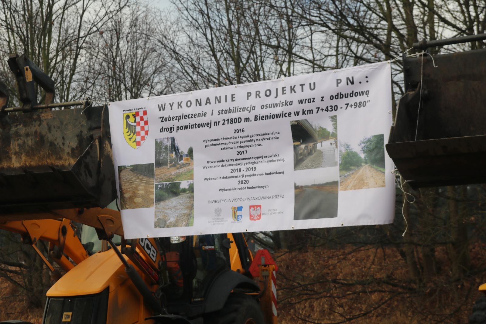 Otwarcie drogi między Bieniowicami a Szczytnikami nad Kaczawą