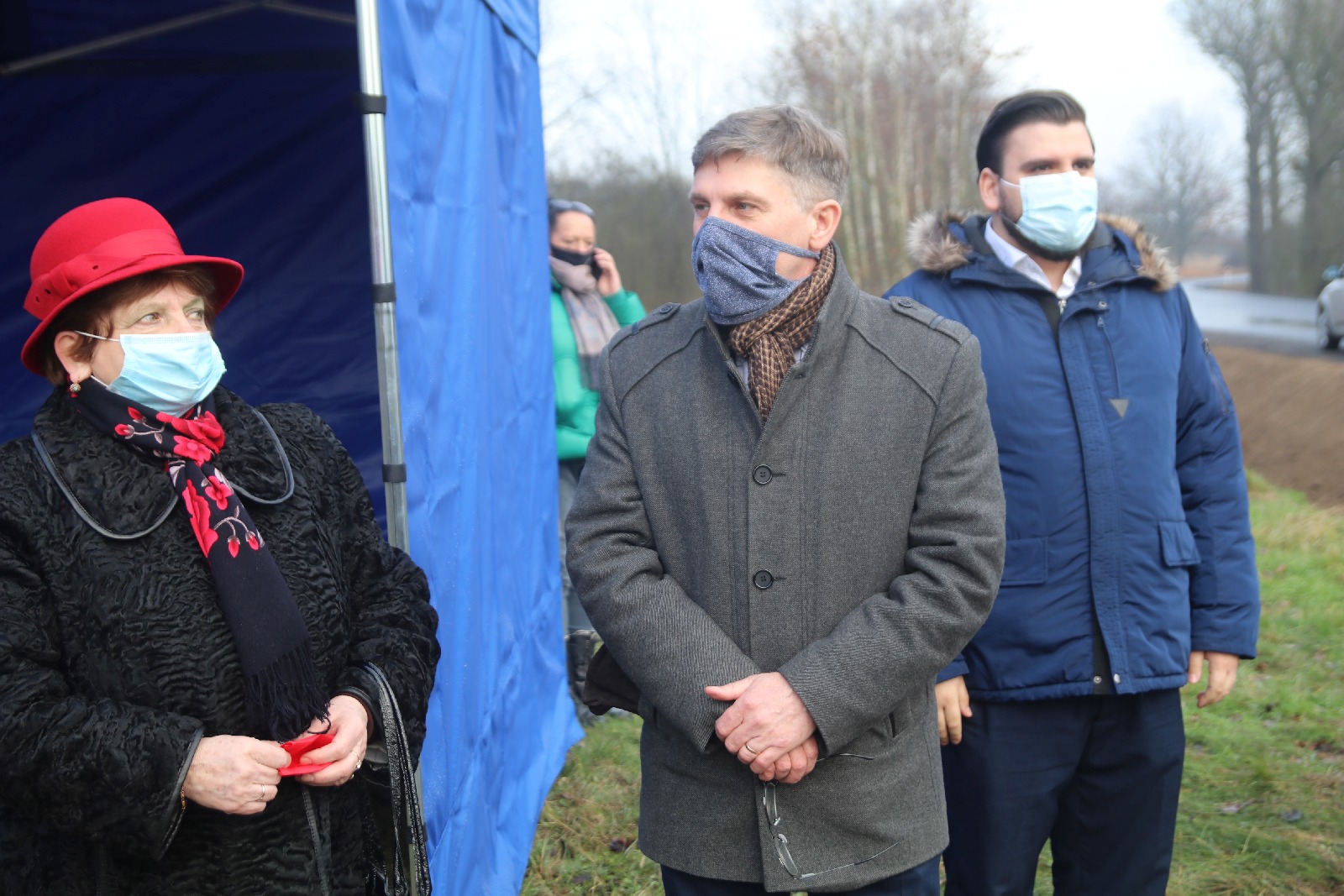 Otwarcie drogi między Bieniowicami a Szczytnikami nad Kaczawą