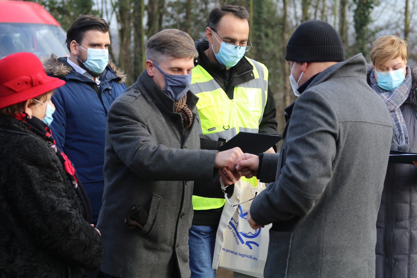 Otwarcie drogi między Bieniowicami a Szczytnikami nad Kaczawą