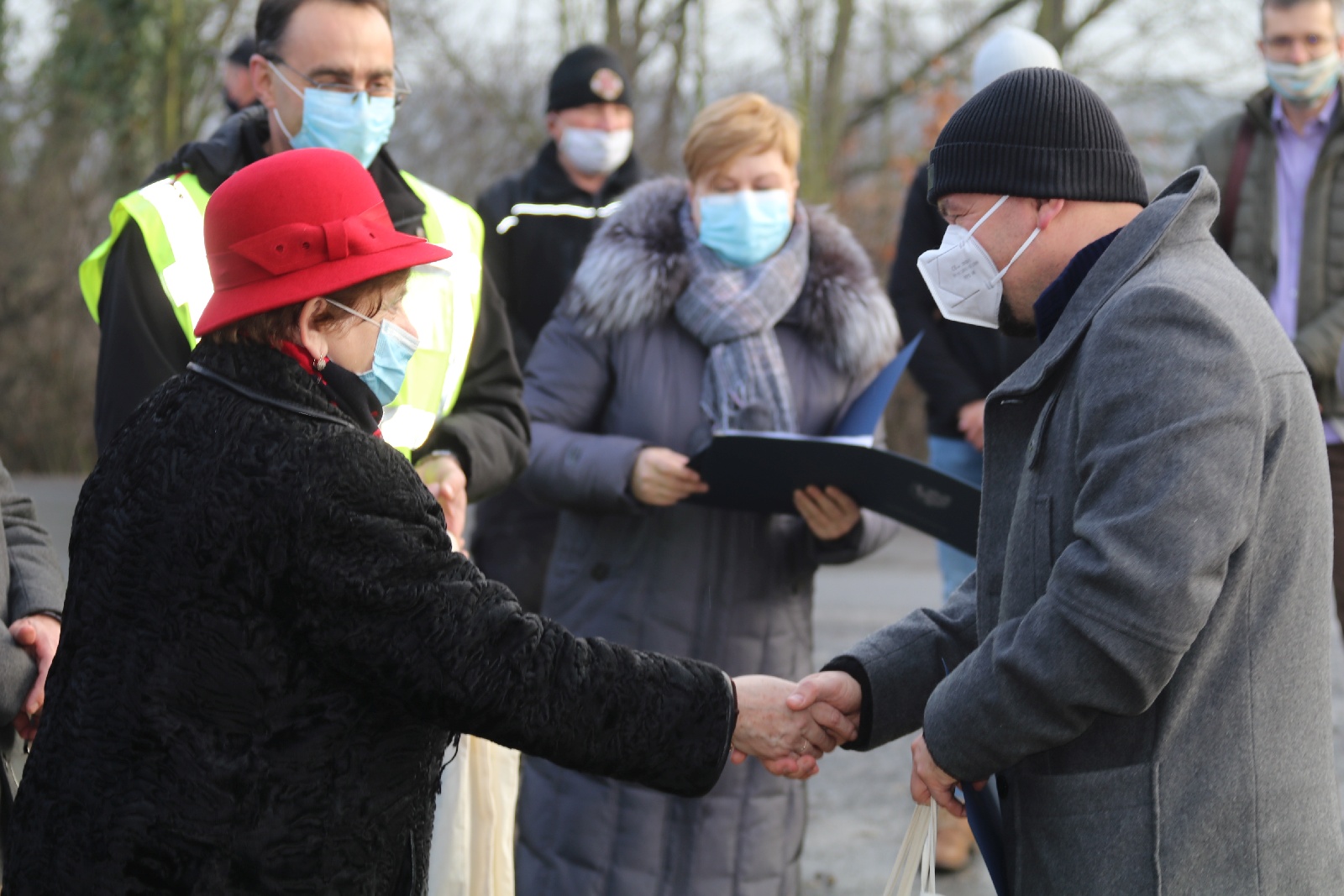 Otwarcie drogi między Bieniowicami a Szczytnikami nad Kaczawą
