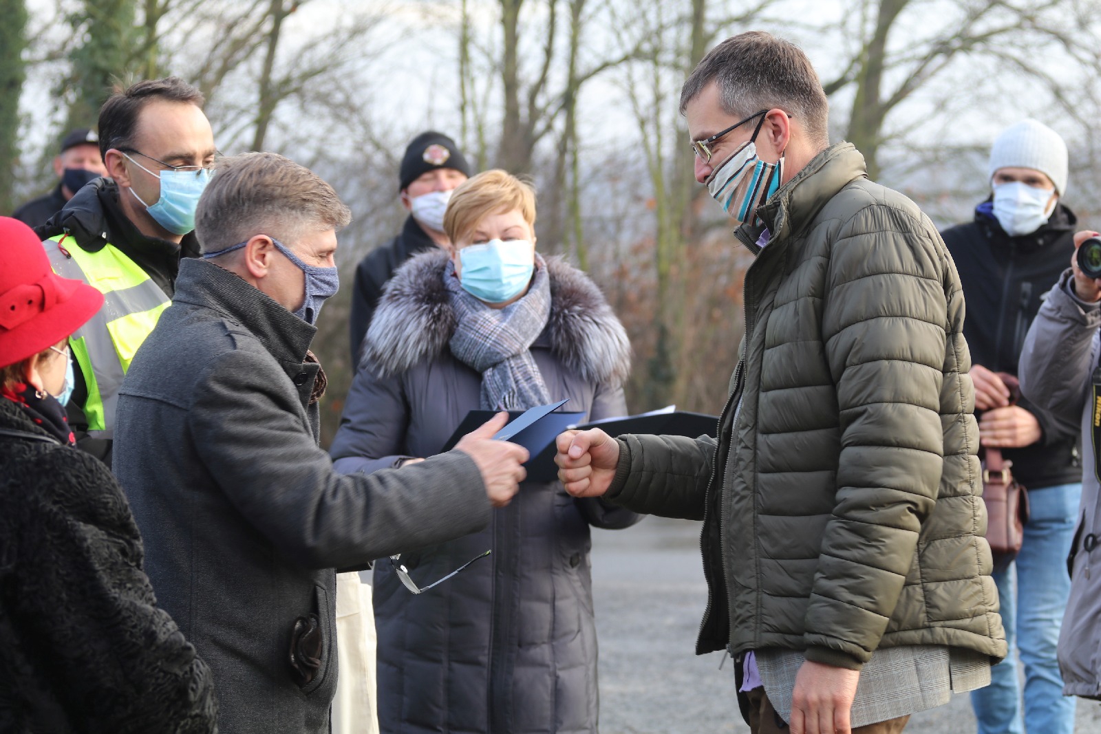 Otwarcie drogi między Bieniowicami a Szczytnikami nad Kaczawą