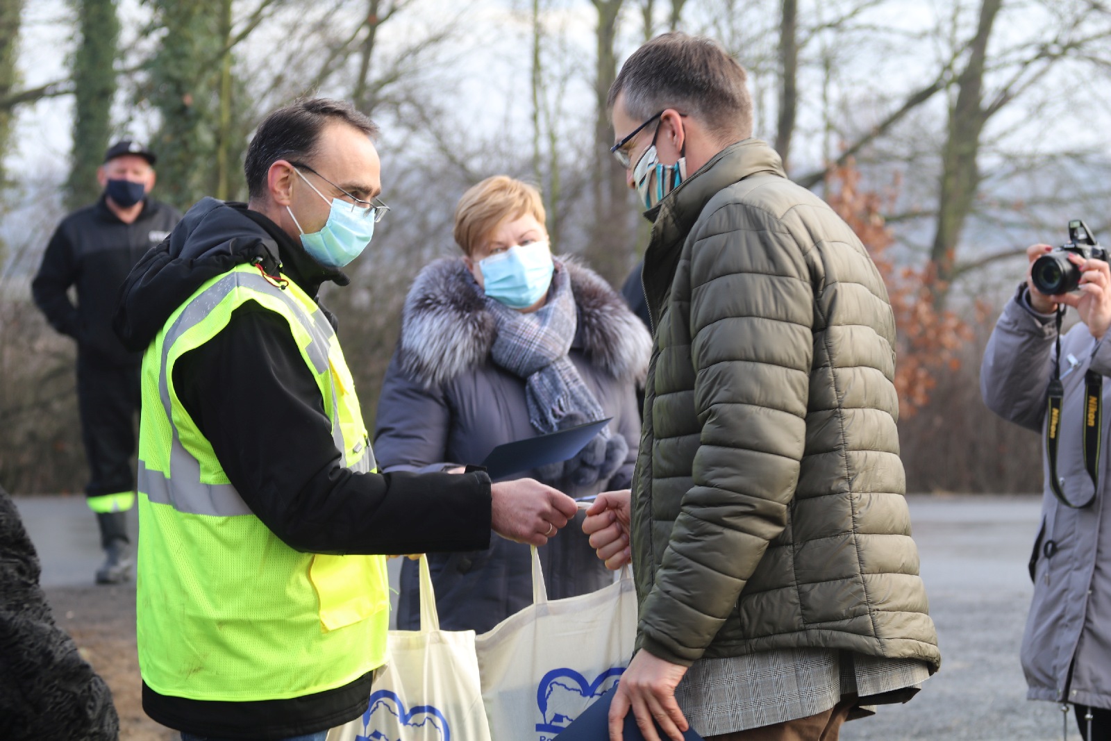 Otwarcie drogi między Bieniowicami a Szczytnikami nad Kaczawą