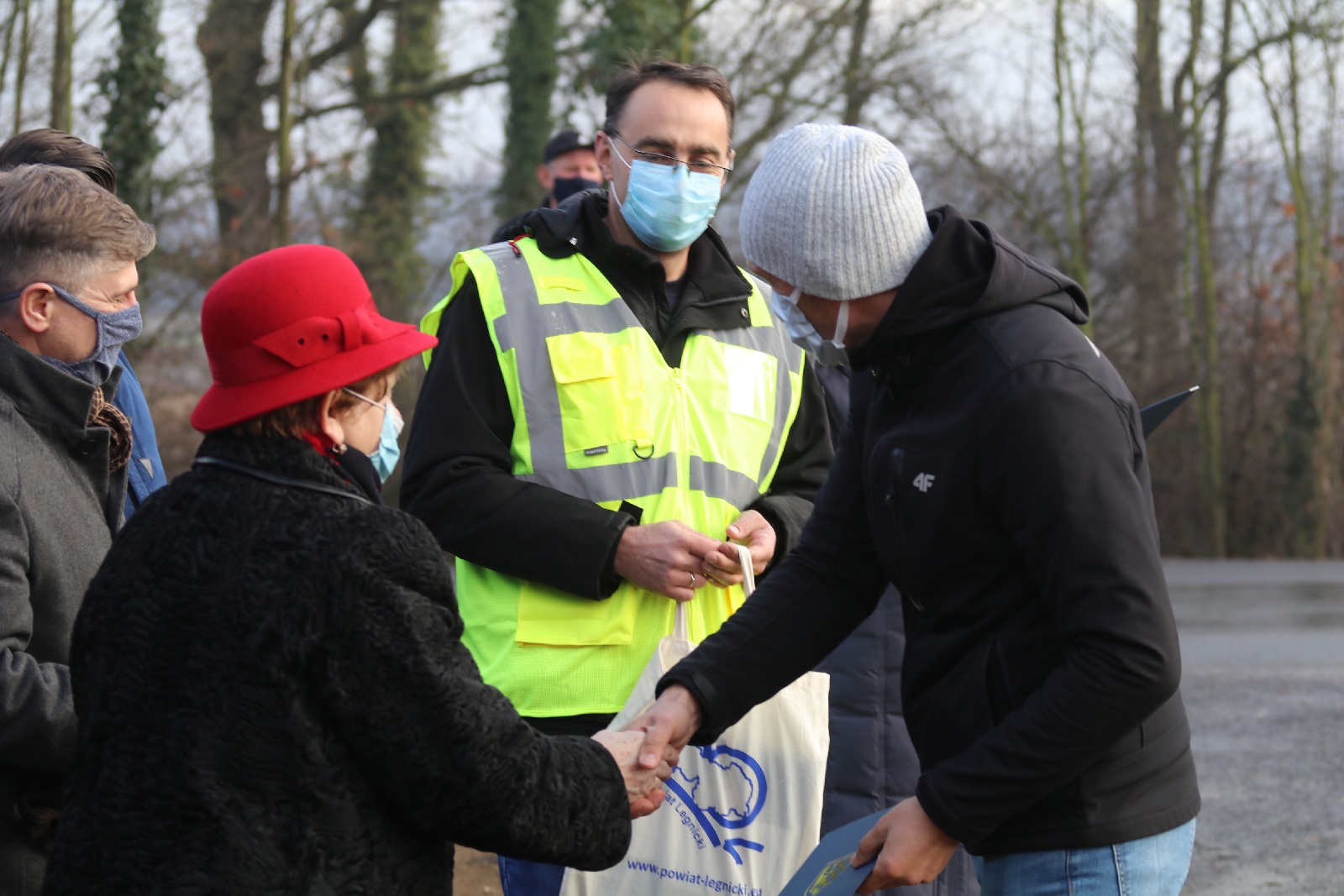 Otwarcie drogi między Bieniowicami a Szczytnikami nad Kaczawą