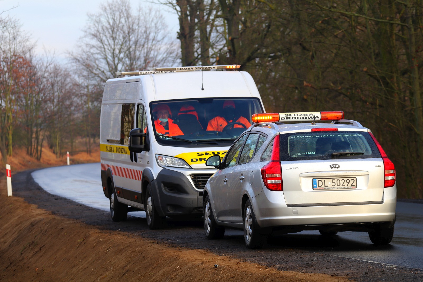 Otwarcie drogi między Bieniowicami a Szczytnikami nad Kaczawą