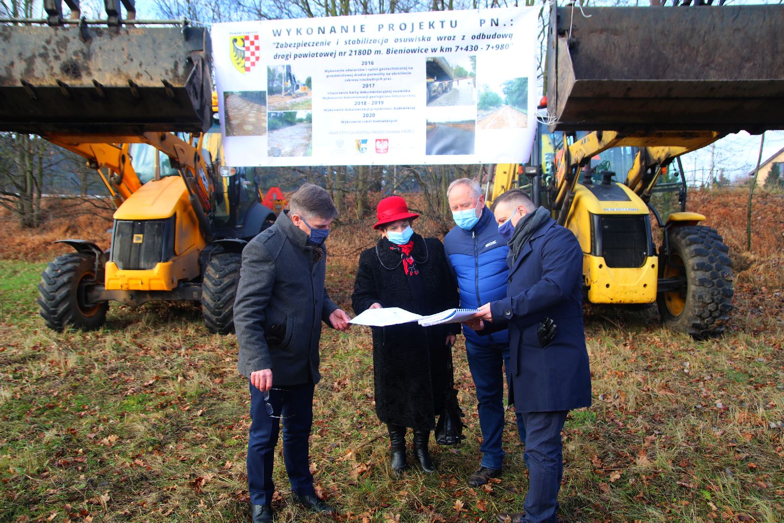 Otwarcie drogi między Bieniowicami a Szczytnikami nad Kaczawą