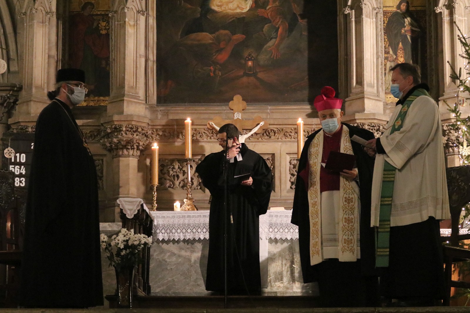 Wspólna modlitwa o jedność chrześcijan w Kościele Marii Panny