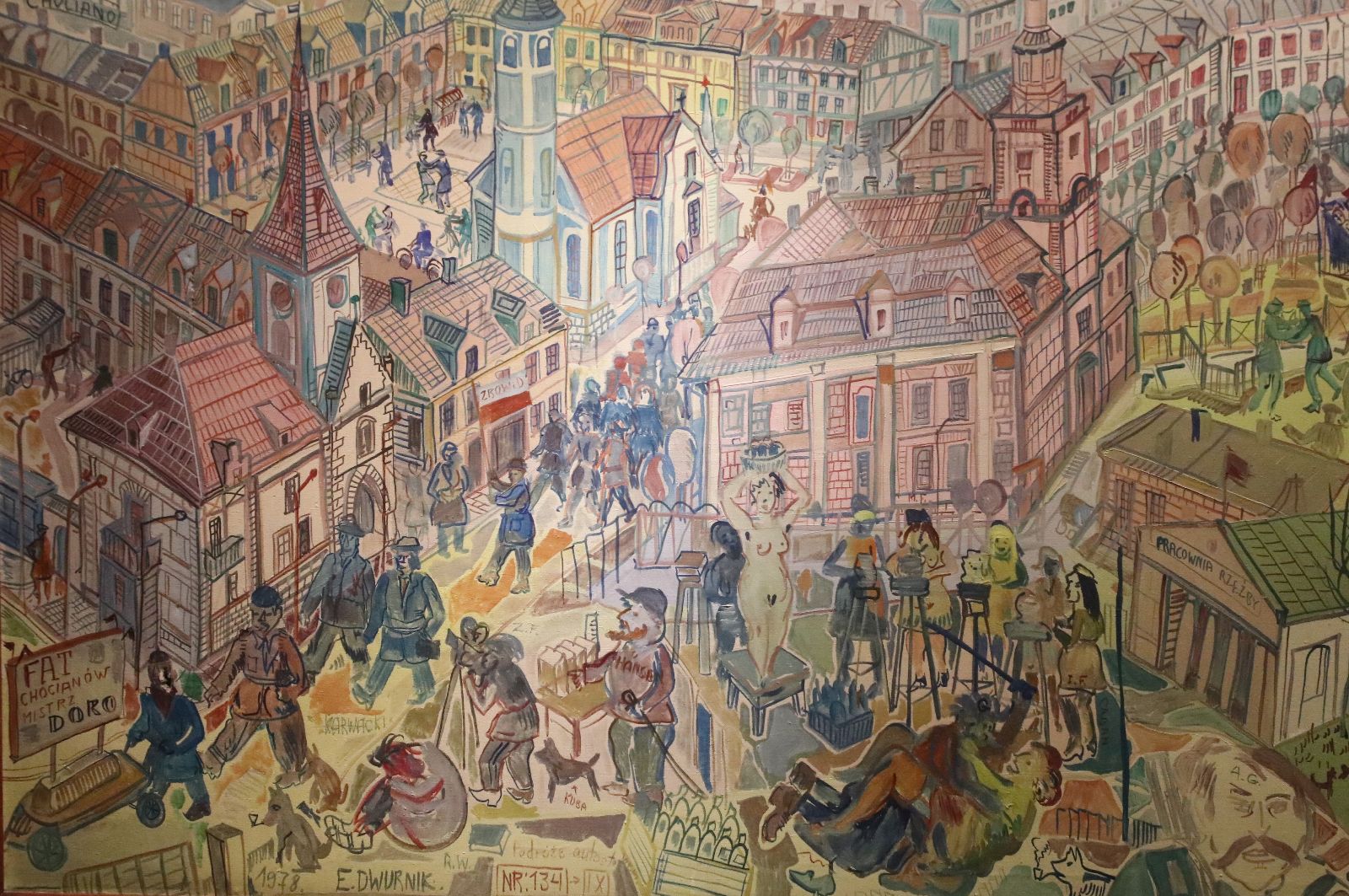 Legnicka wystawa Wątki lokalne Edwarda Dwurnika