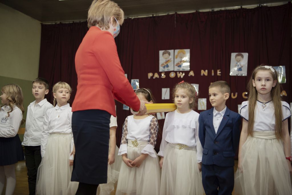 Zostali przyjęci do grona społeczności uczniowskiej SP nr 5