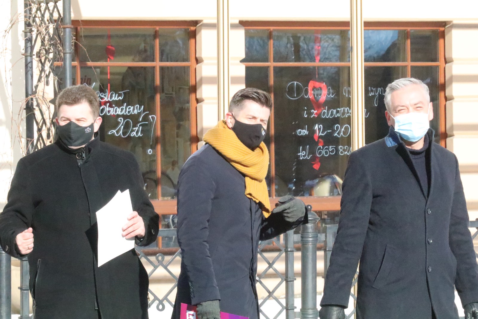 Na legnickim rynku protestowali parlamentarzyści Wiosny