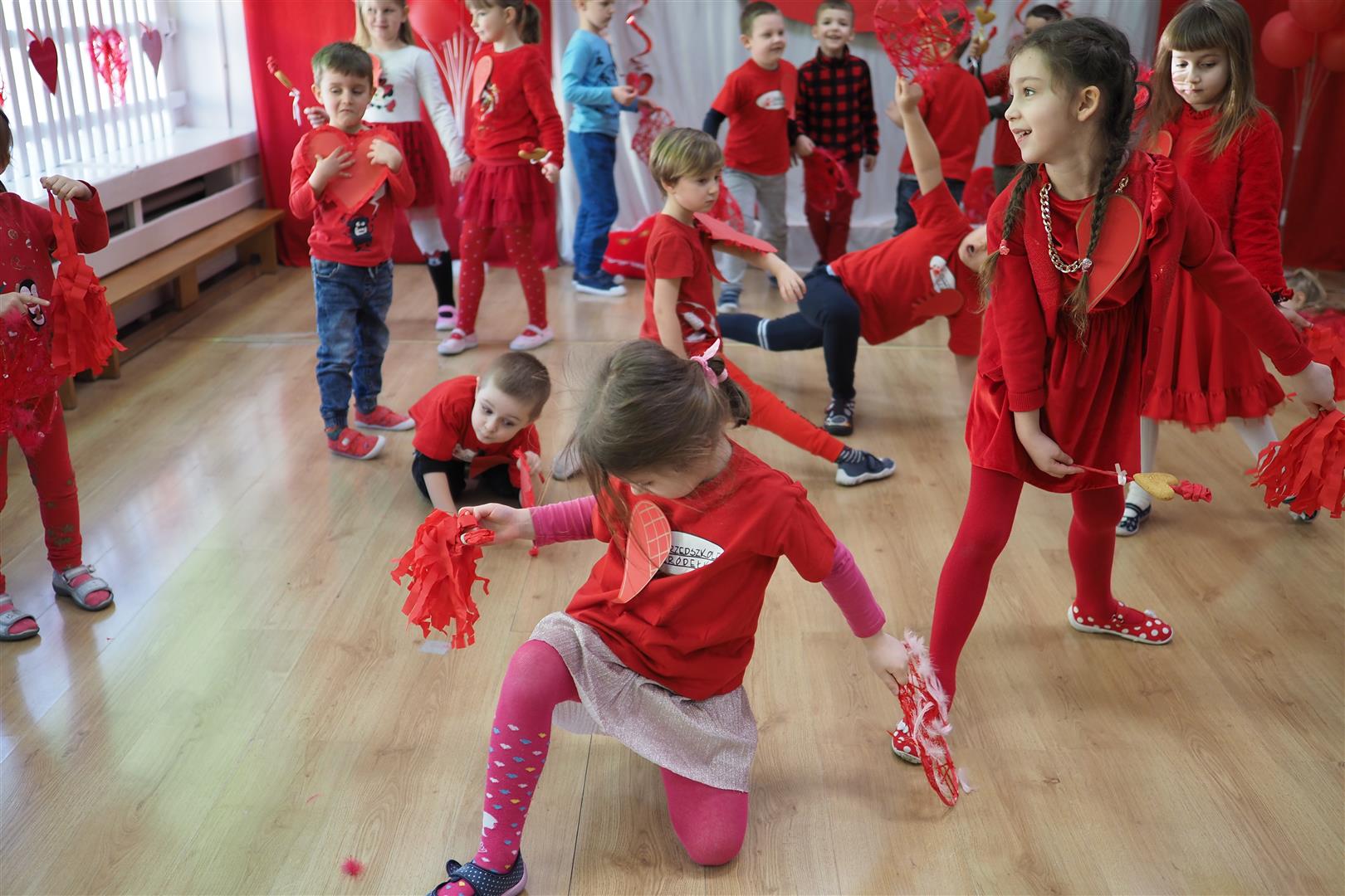 Walentynki w Przedszkolu Niepublicznym Źródełko w Legnicy