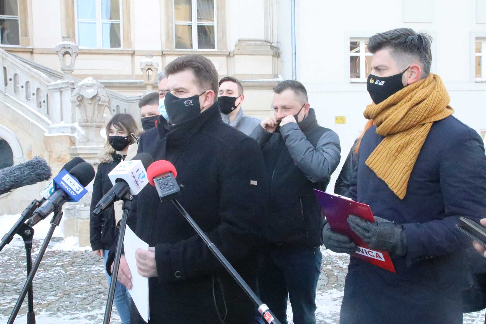 Na legnickim rynku protestowali parlamentarzyści Wiosny