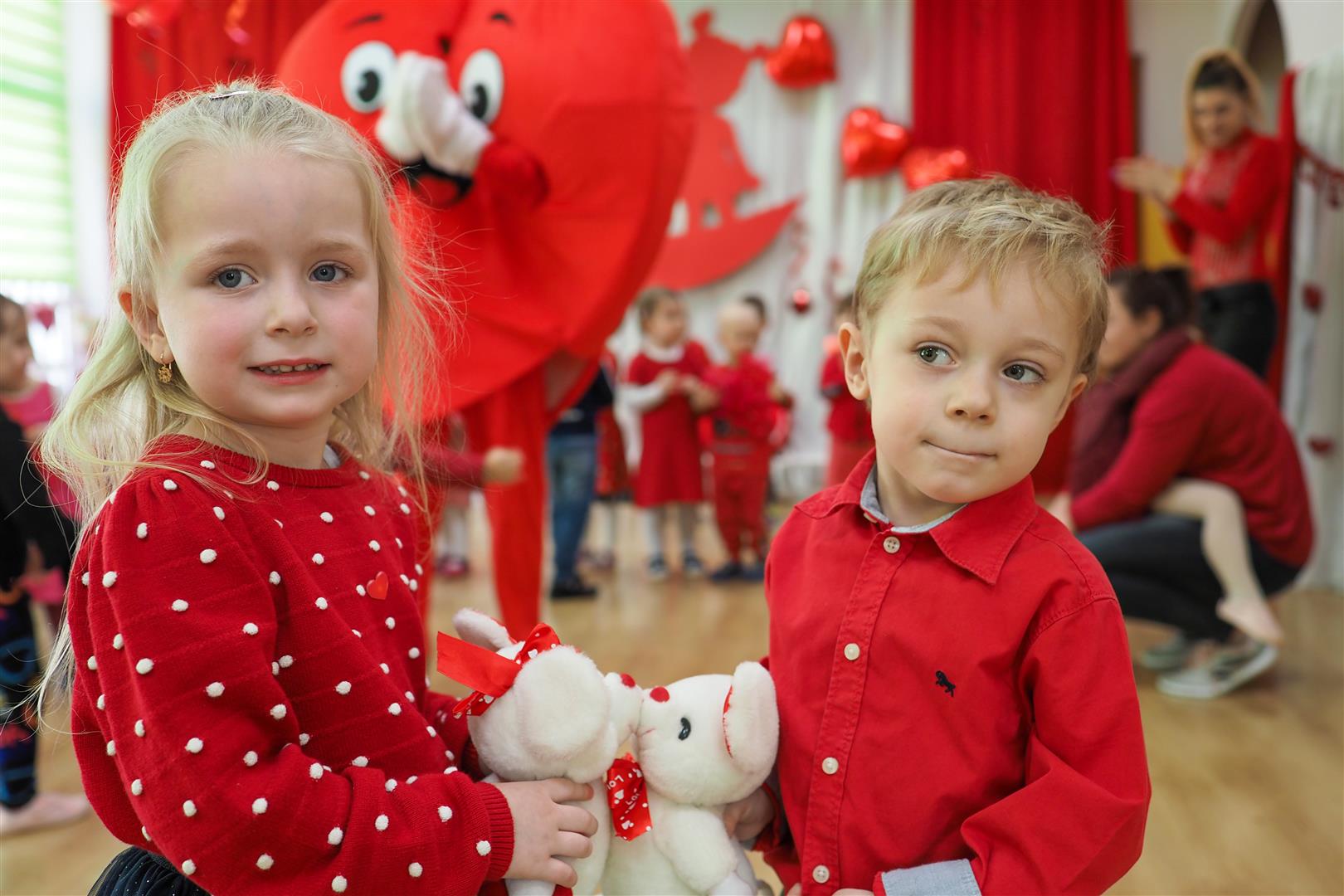 Walentynki w Przedszkolu Niepublicznym Źródełko w Legnicy