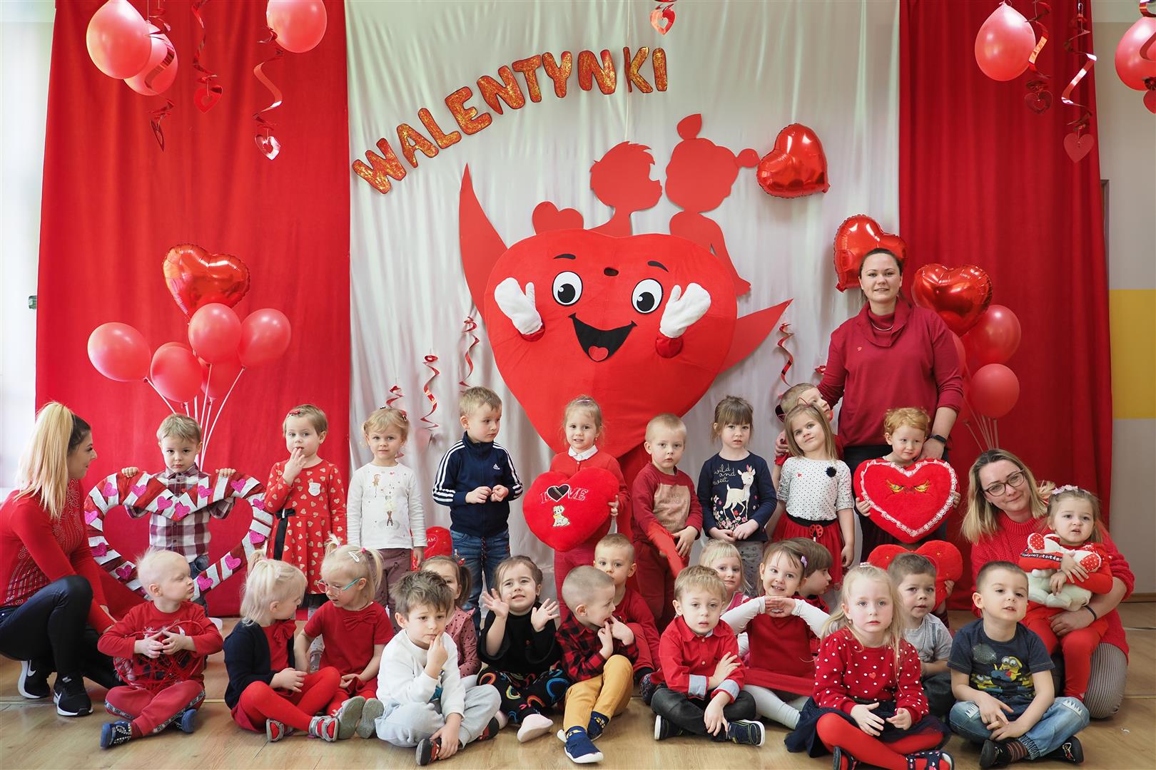 Walentynki w Przedszkolu Niepublicznym Źródełko w Legnicy