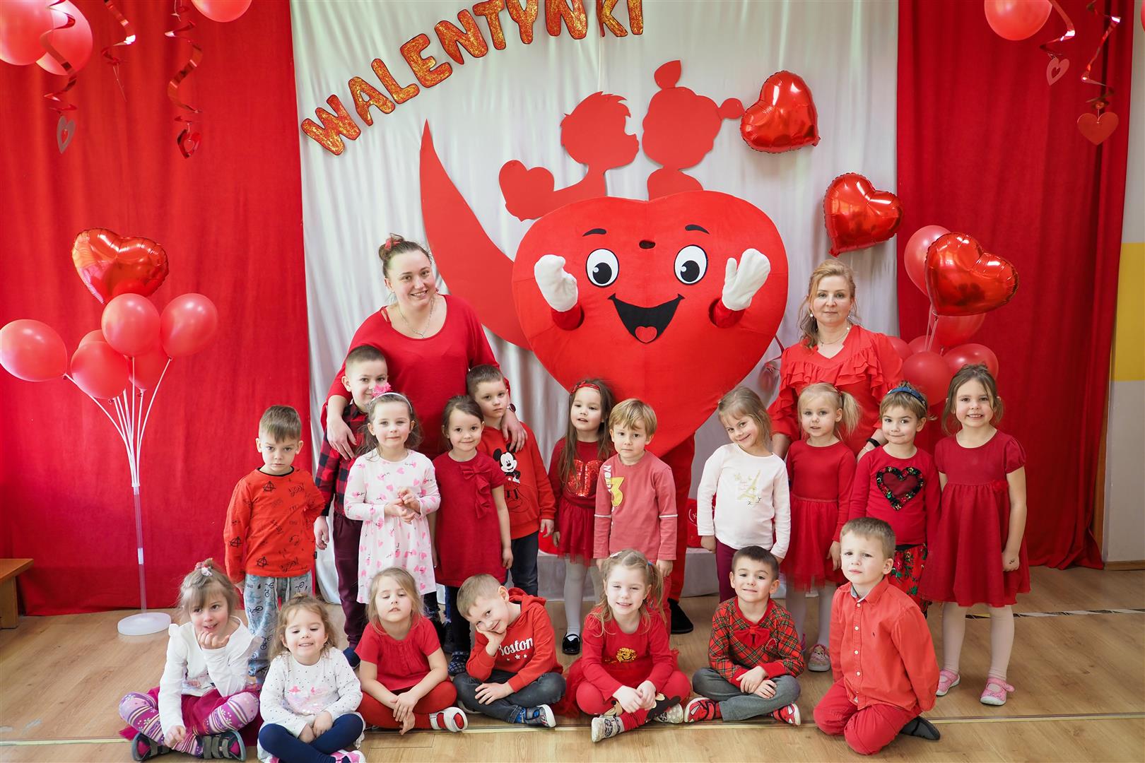 Walentynki w Przedszkolu Niepublicznym Źródełko w Legnicy