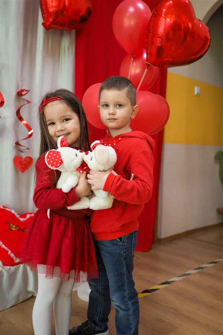 Walentynki w Przedszkolu Niepublicznym Źródełko w Legnicy