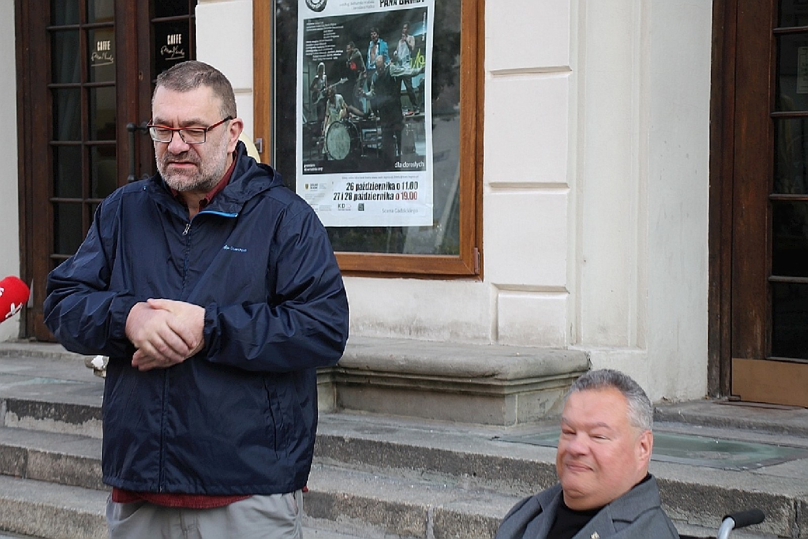 Jacek Głomb jest dyrektorem teatru od sierpnia 1994