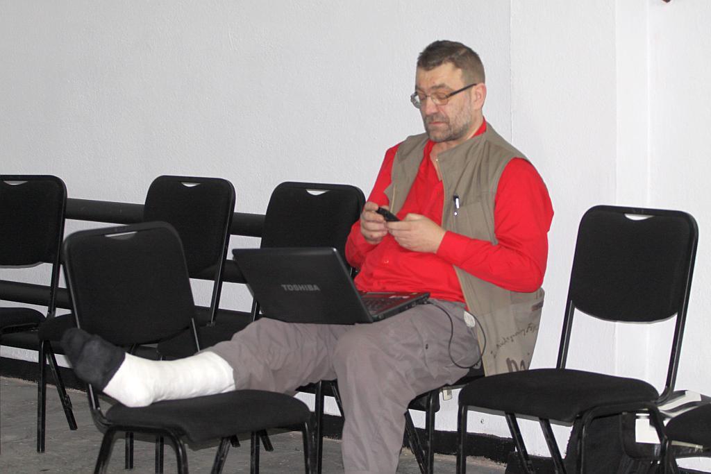 Jacek Głomb jest dyrektorem teatru od sierpnia 1994