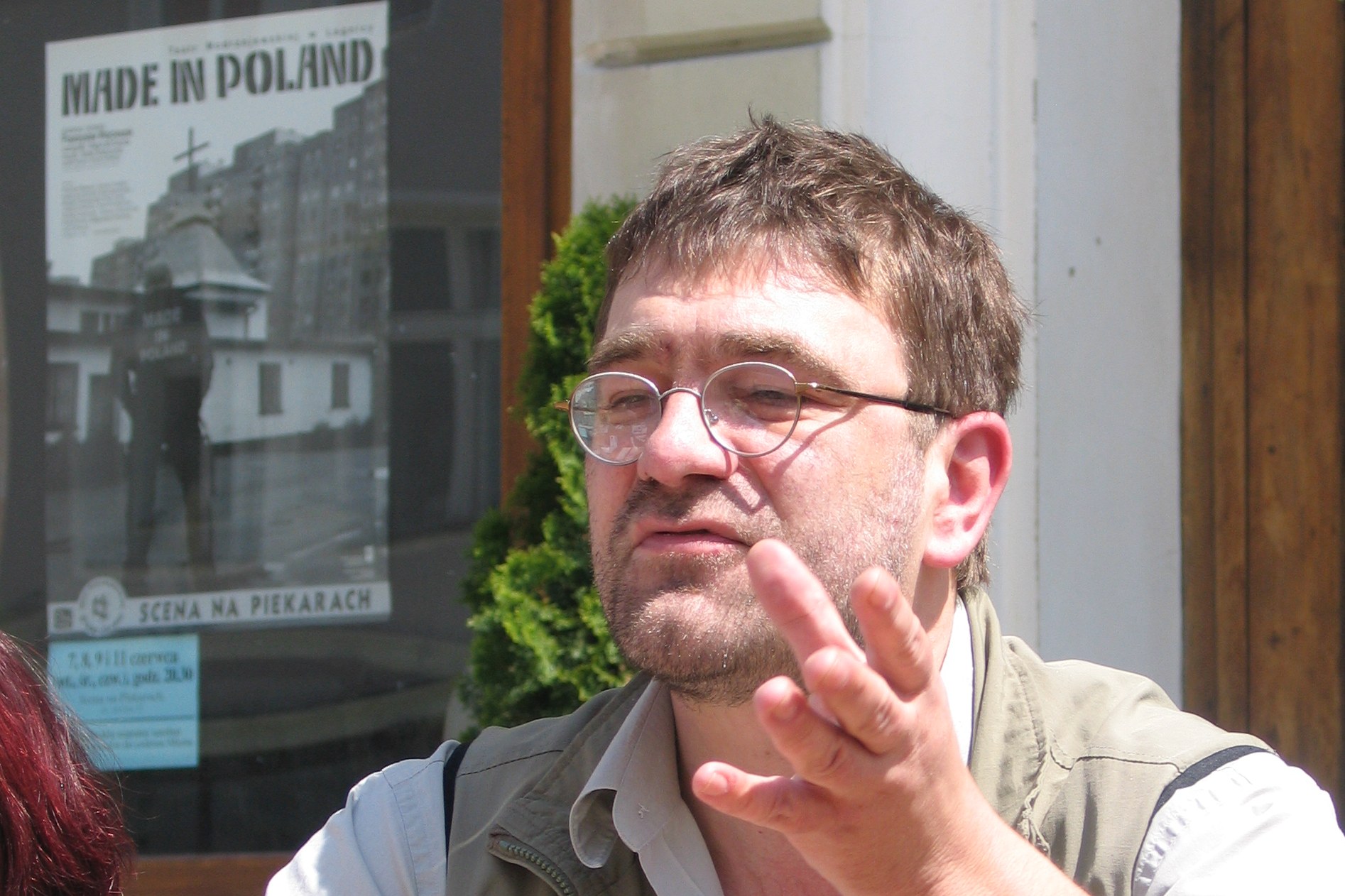 Jacek Głomb jest dyrektorem teatru od sierpnia 1994