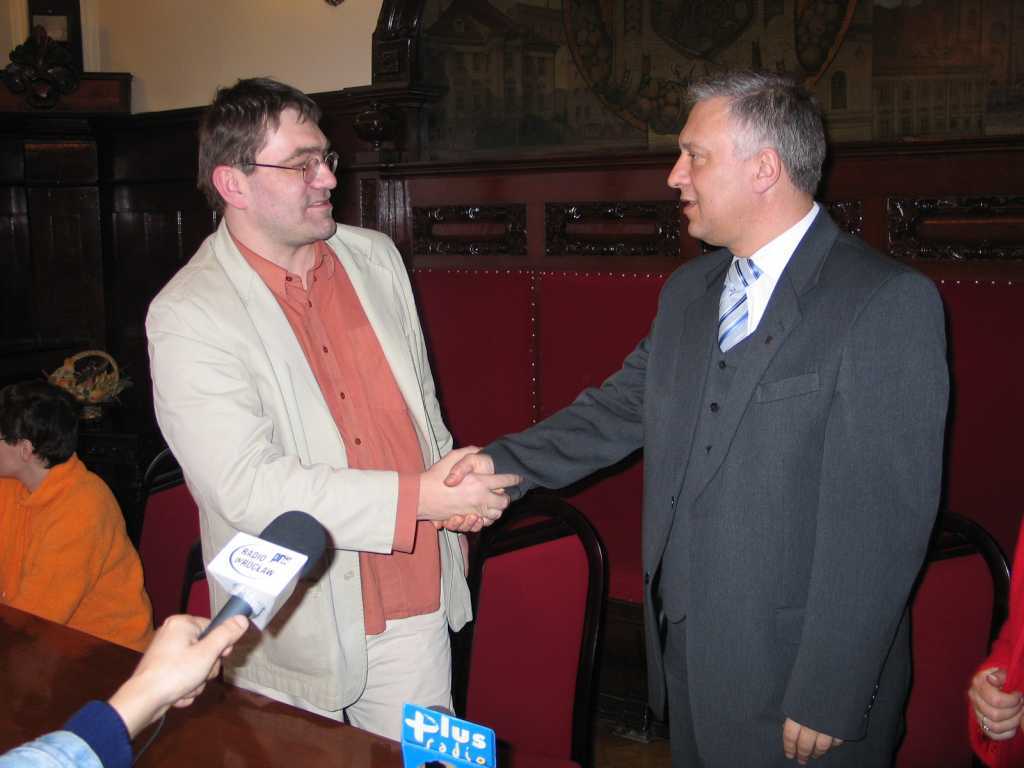 Jacek Głomb jest dyrektorem teatru od sierpnia 1994