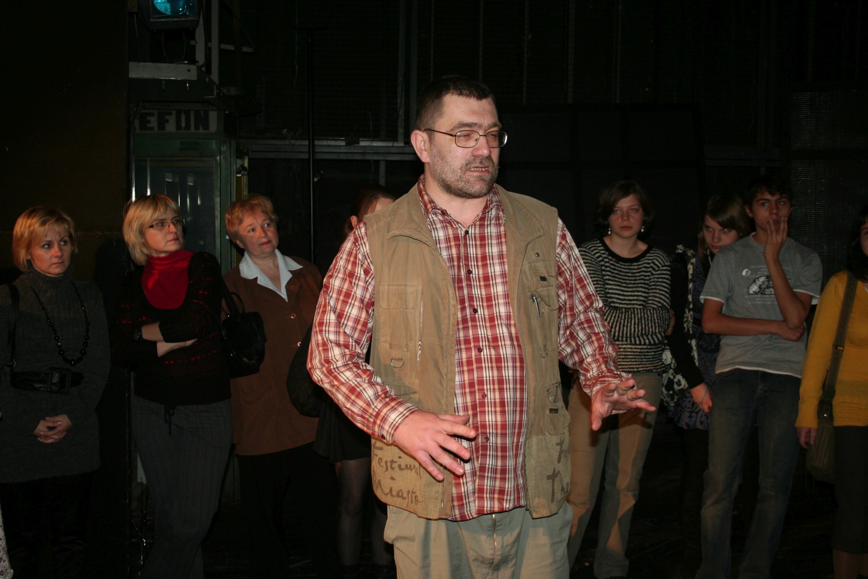 Jacek Głomb jest dyrektorem teatru od sierpnia 1994
