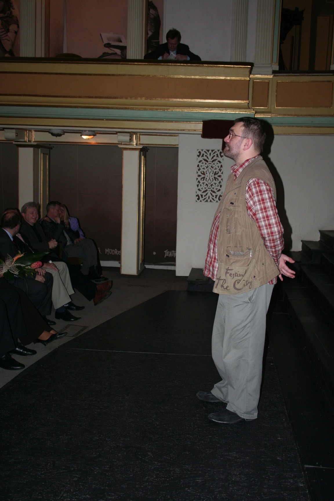 Jacek Głomb jest dyrektorem teatru od sierpnia 1994