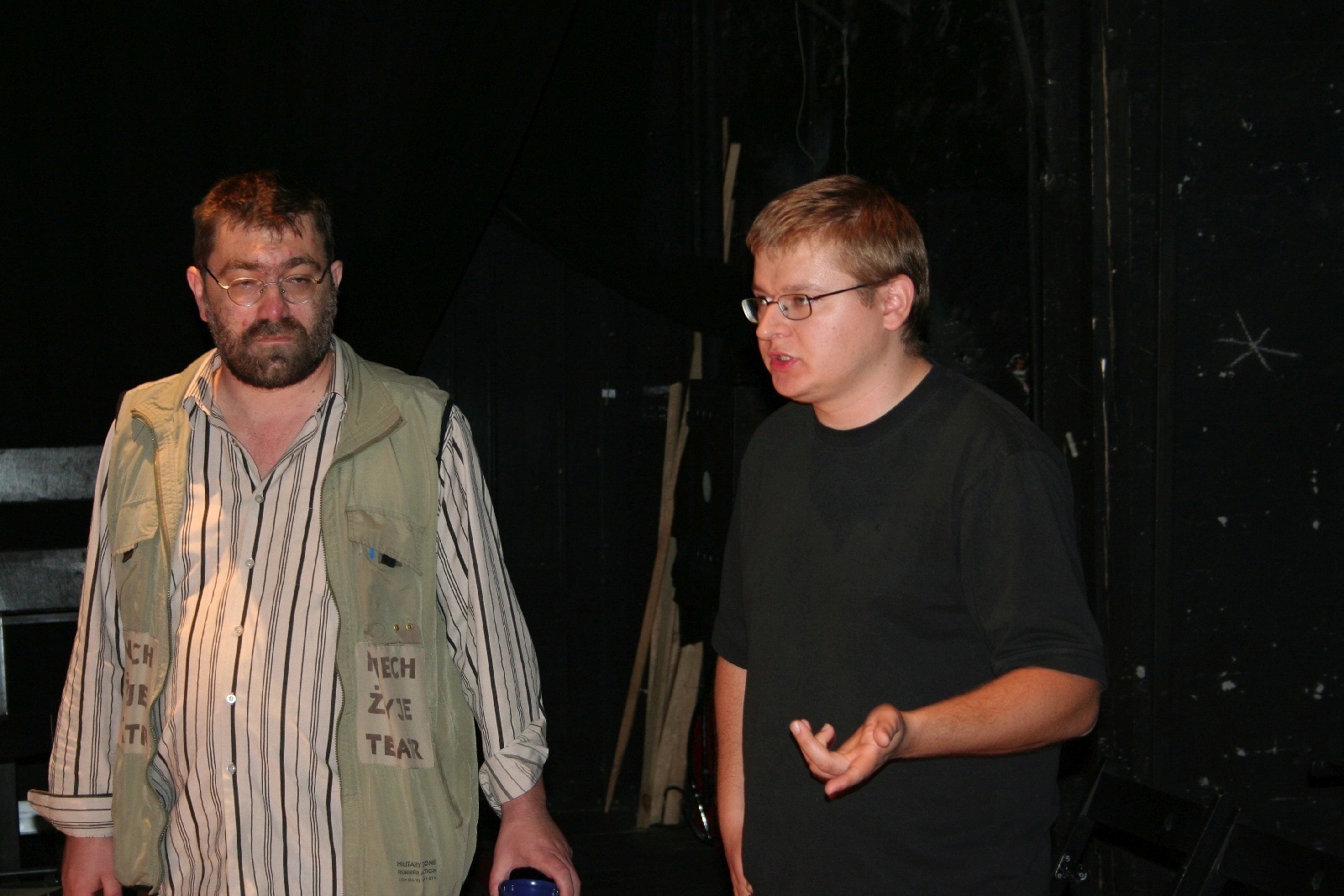Jacek Głomb jest dyrektorem teatru od sierpnia 1994