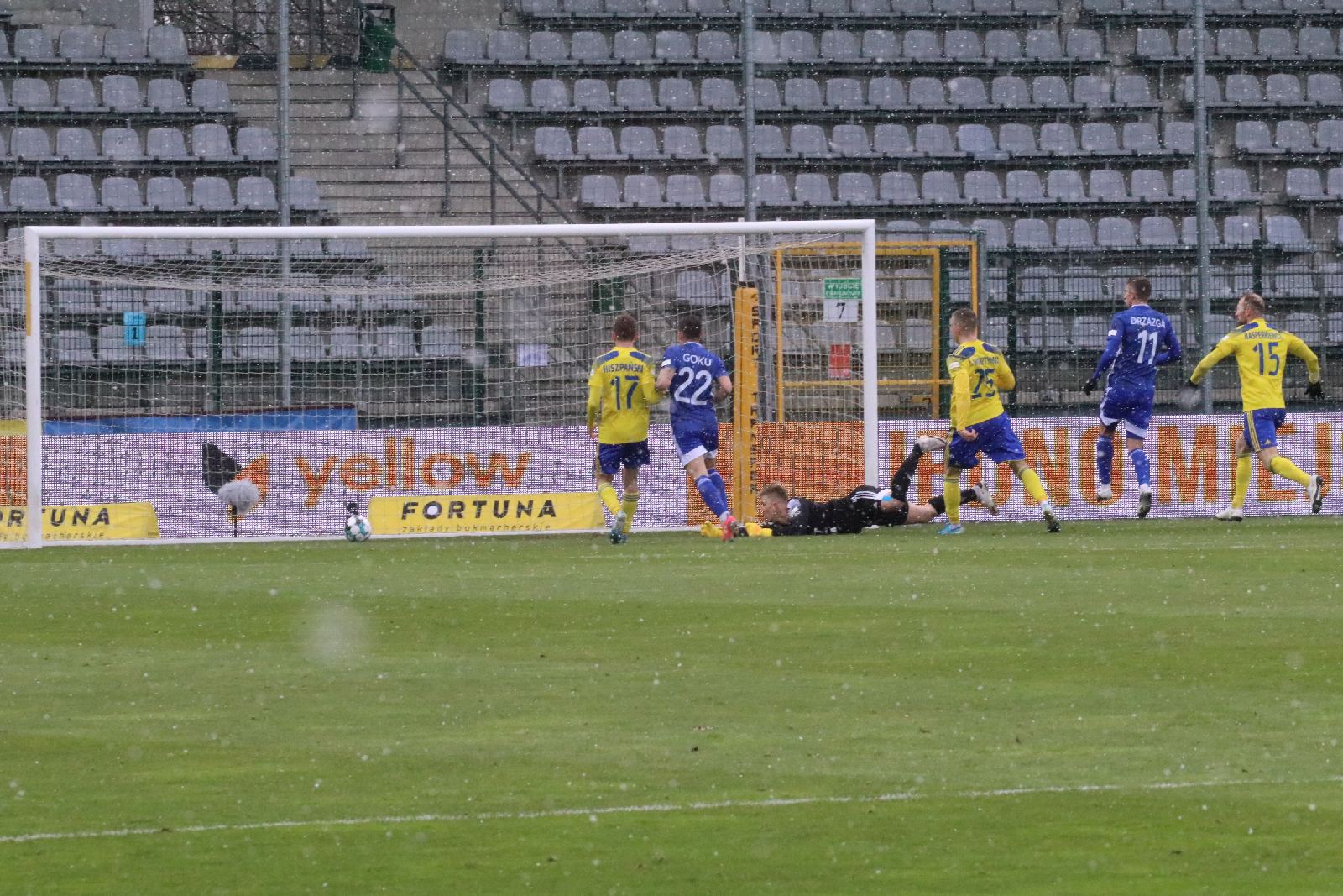 Arka Gdynia bardziej skuteczna i wywozi z Legnicy trzy punkty