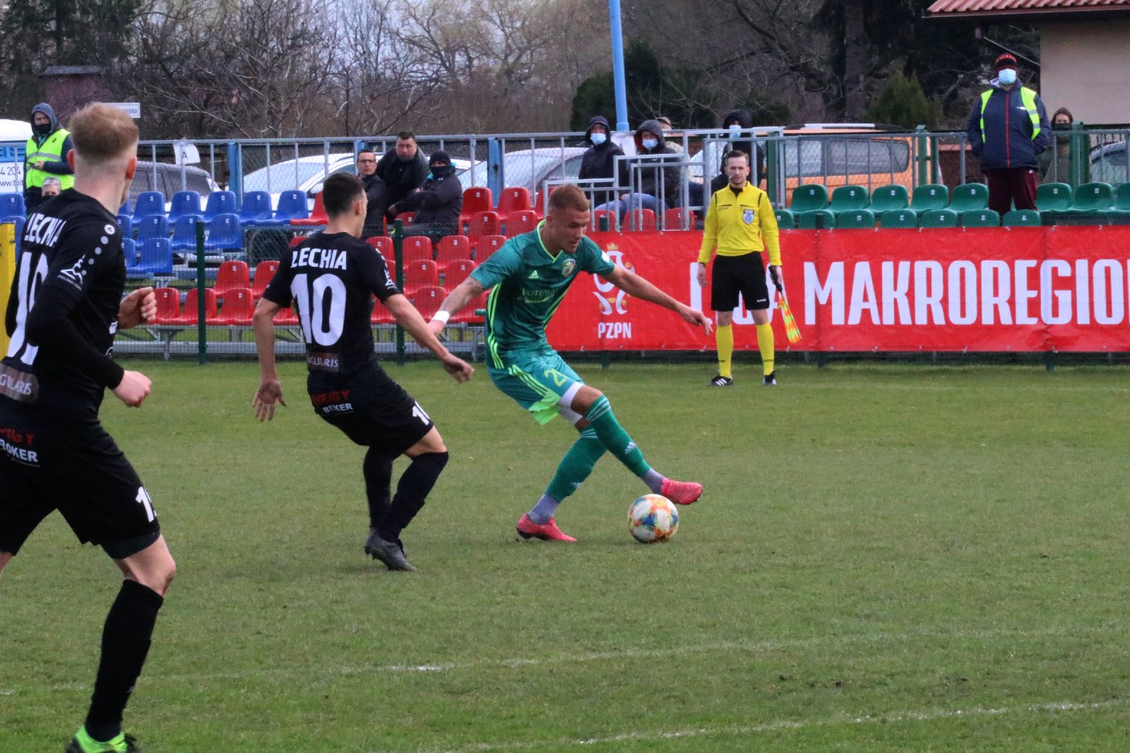 Lechia Zielona Góra wygrywa z Miedzią II Legnica