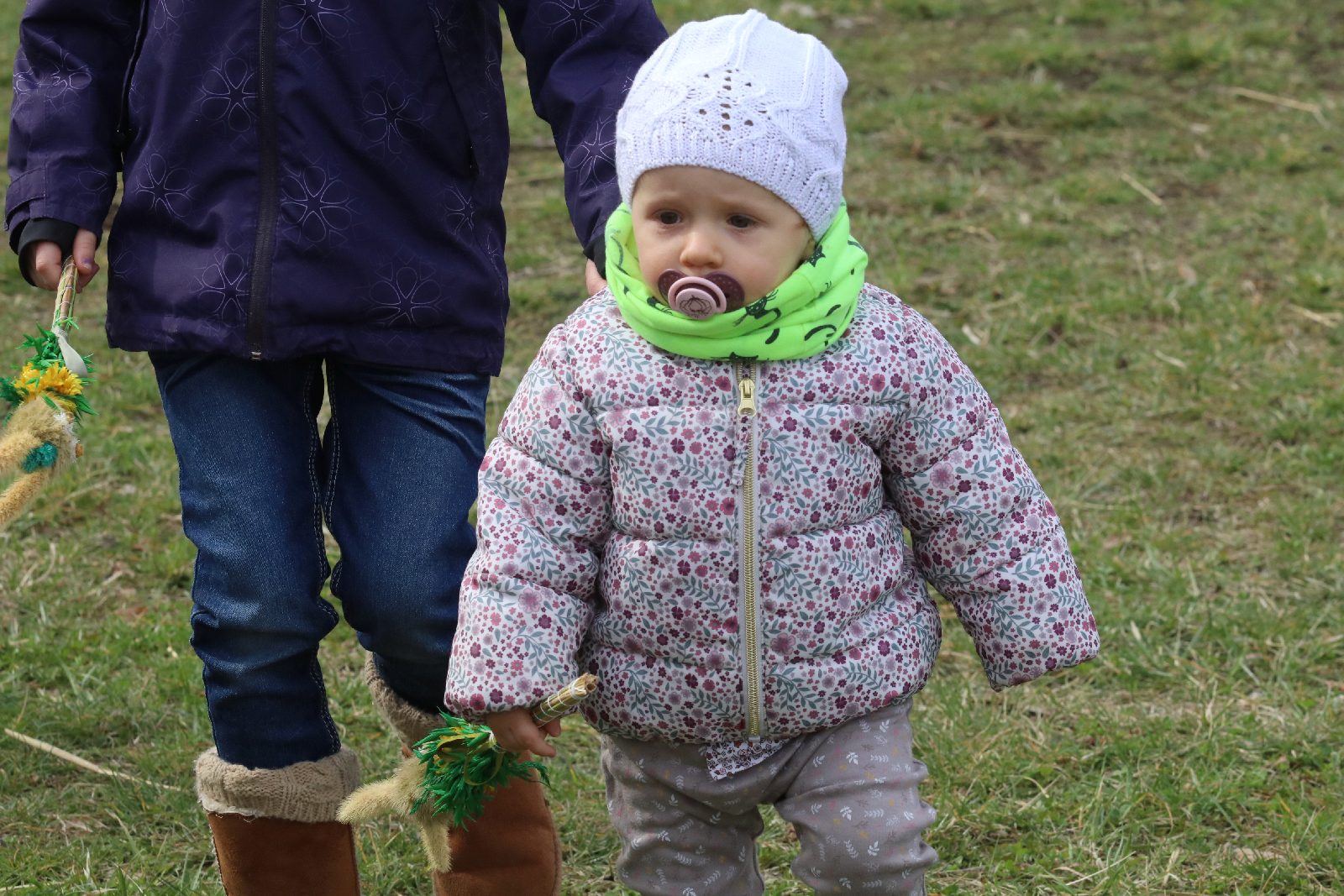 Inscenizacja wjazdu Pana Jezusa na osiołku do Jerozolimy