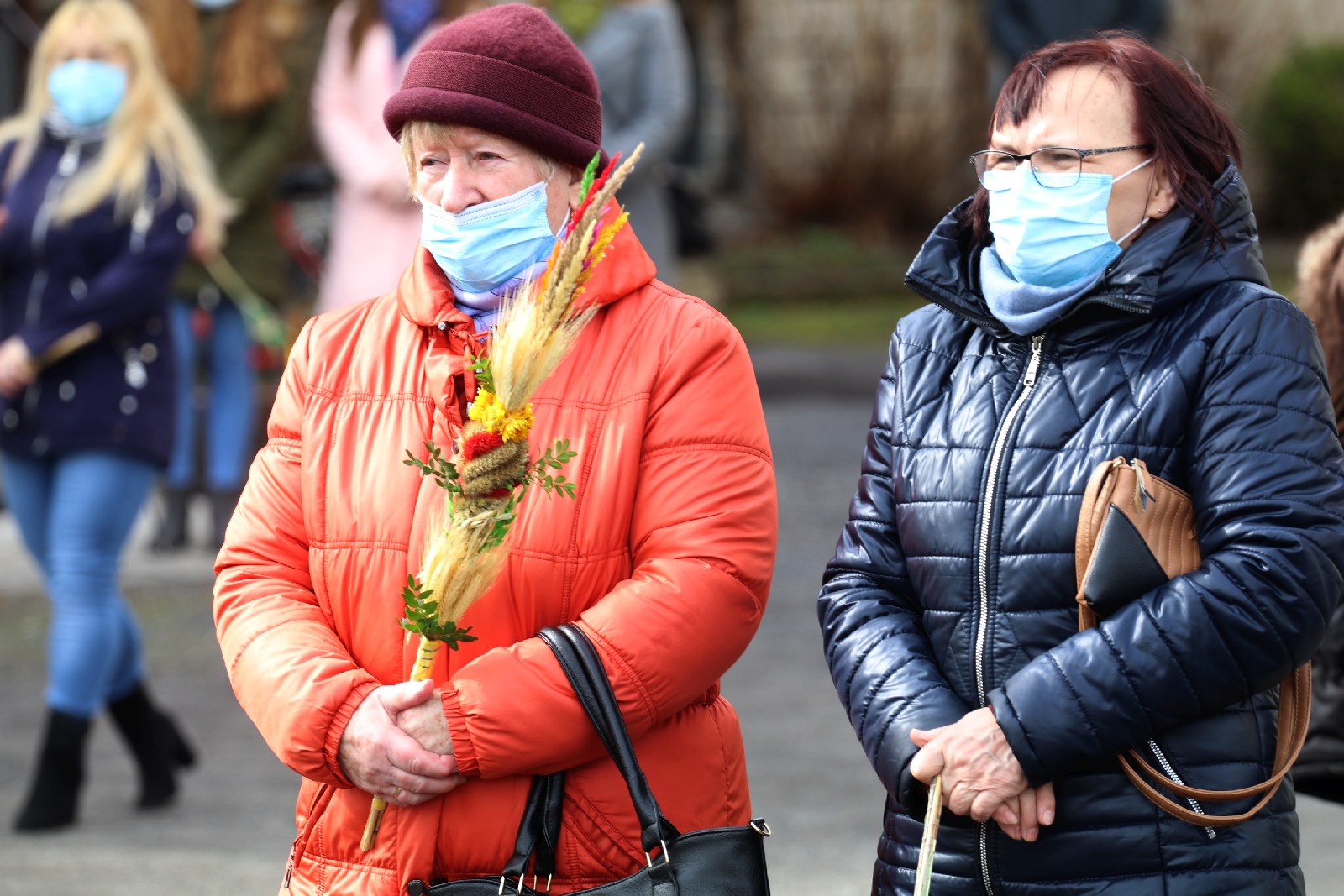 Inscenizacja wjazdu Pana Jezusa na osiołku do Jerozolimy