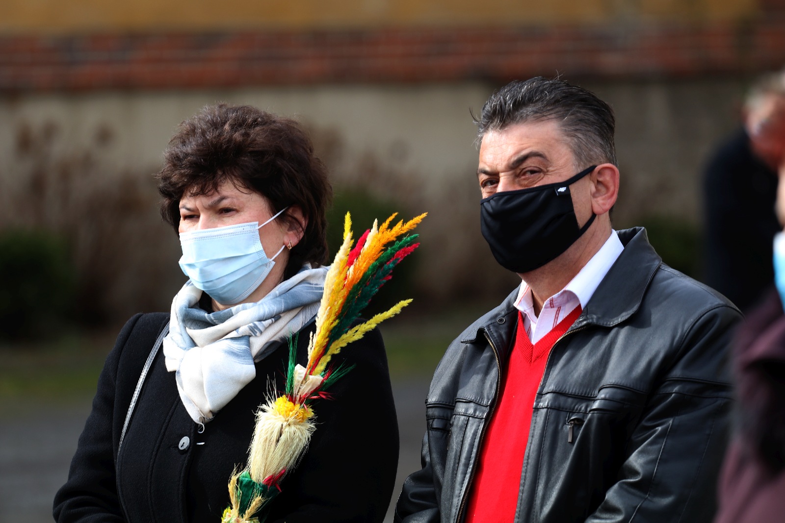 Inscenizacja wjazdu Pana Jezusa na osiołku do Jerozolimy
