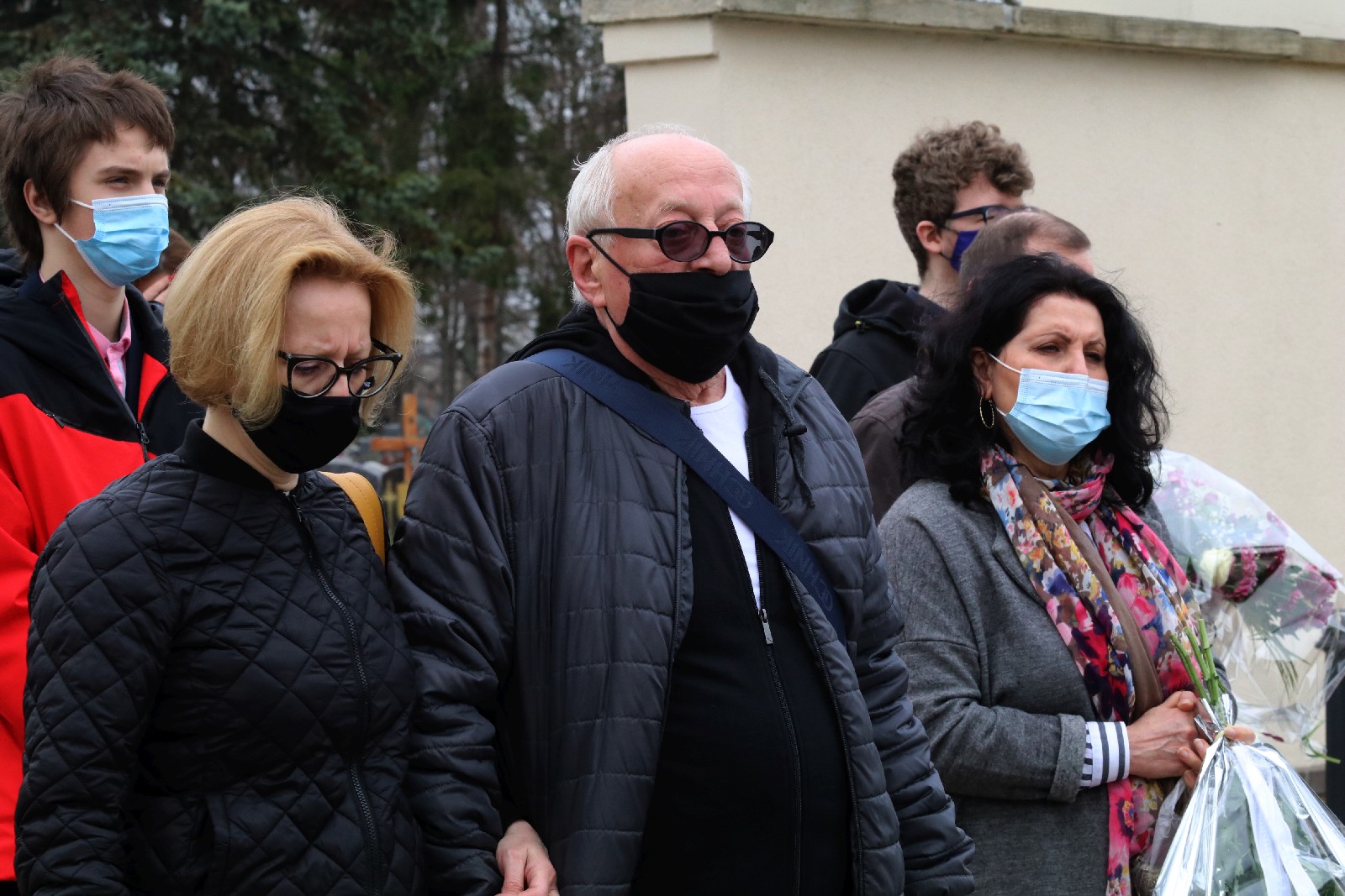 Pogrzeb Ryszarda Maciaka nauczyciela fizyki w Legnicy